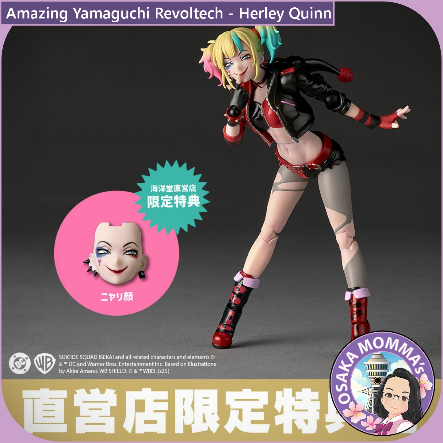 Amazing Yamaguchi Revoltech - Harley Quin【Dec.2025】
