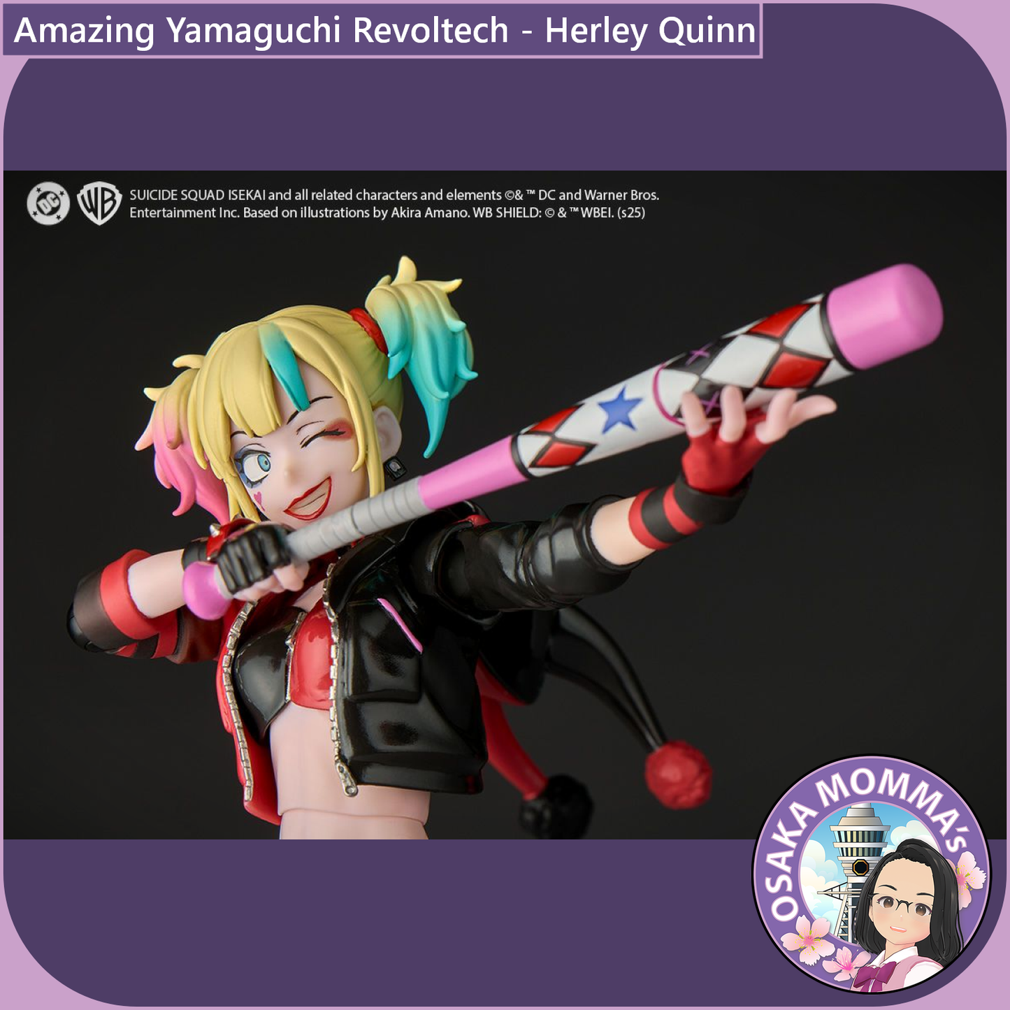 Amazing Yamaguchi Revoltech - Harley Quin【Dec.2025】