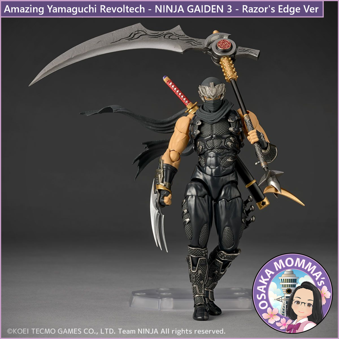 Amazing Yamaguchi Revoltech - NINJA GAIDEN 3 - Razor's Edge Ver【Jan.2026】