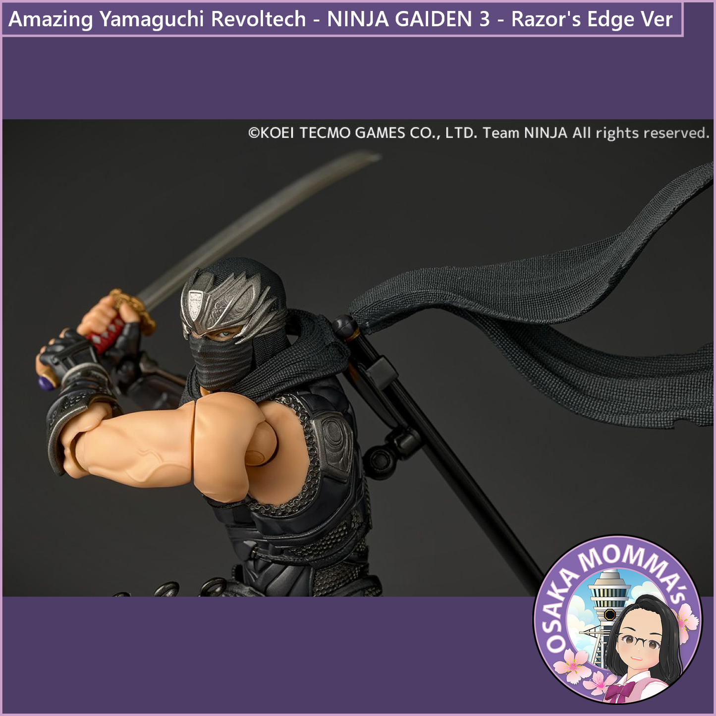 Amazing Yamaguchi Revoltech - NINJA GAIDEN 3 - Razor's Edge Ver【Jan.2026】