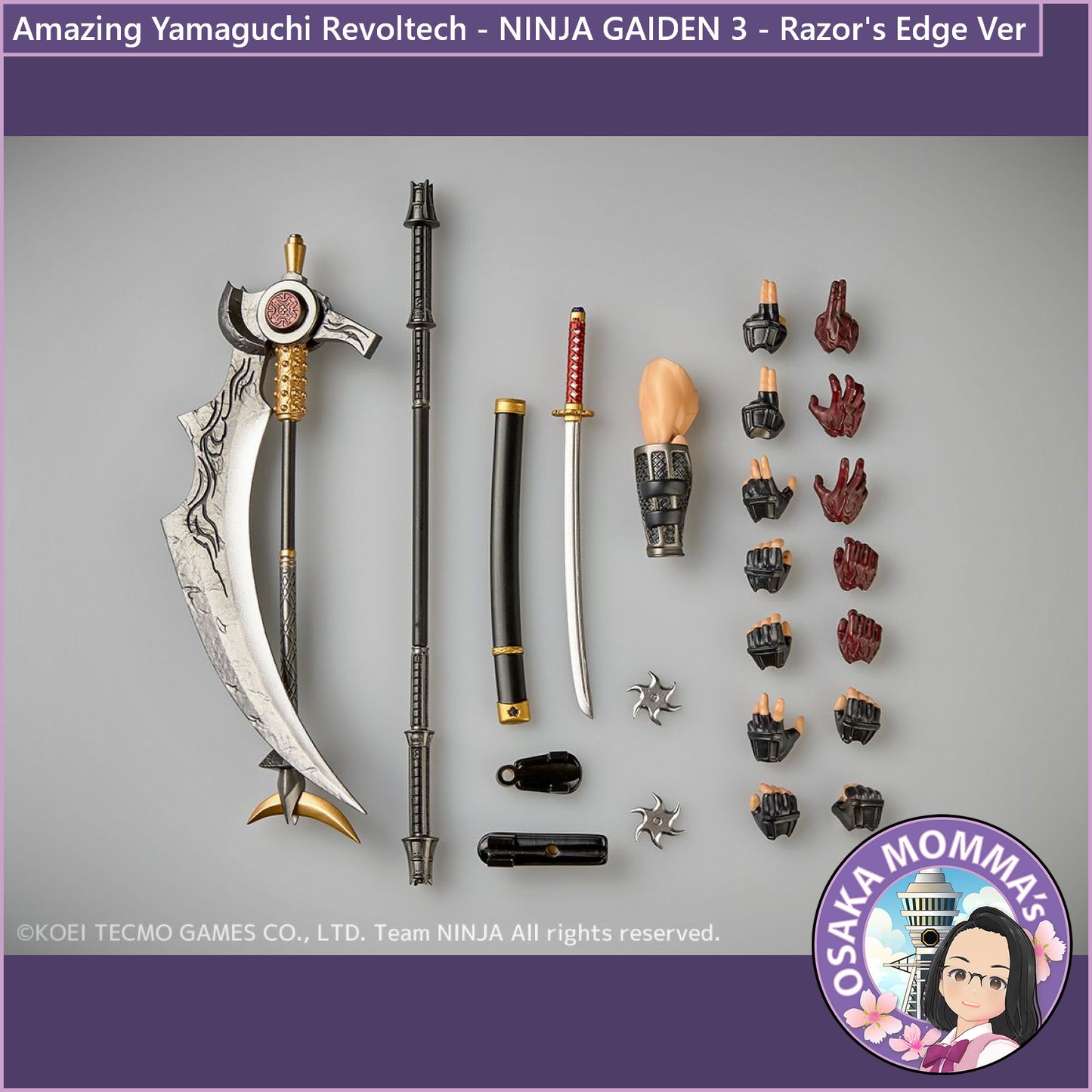 Amazing Yamaguchi Revoltech - NINJA GAIDEN 3 - Razor's Edge Ver【Jan.2026】