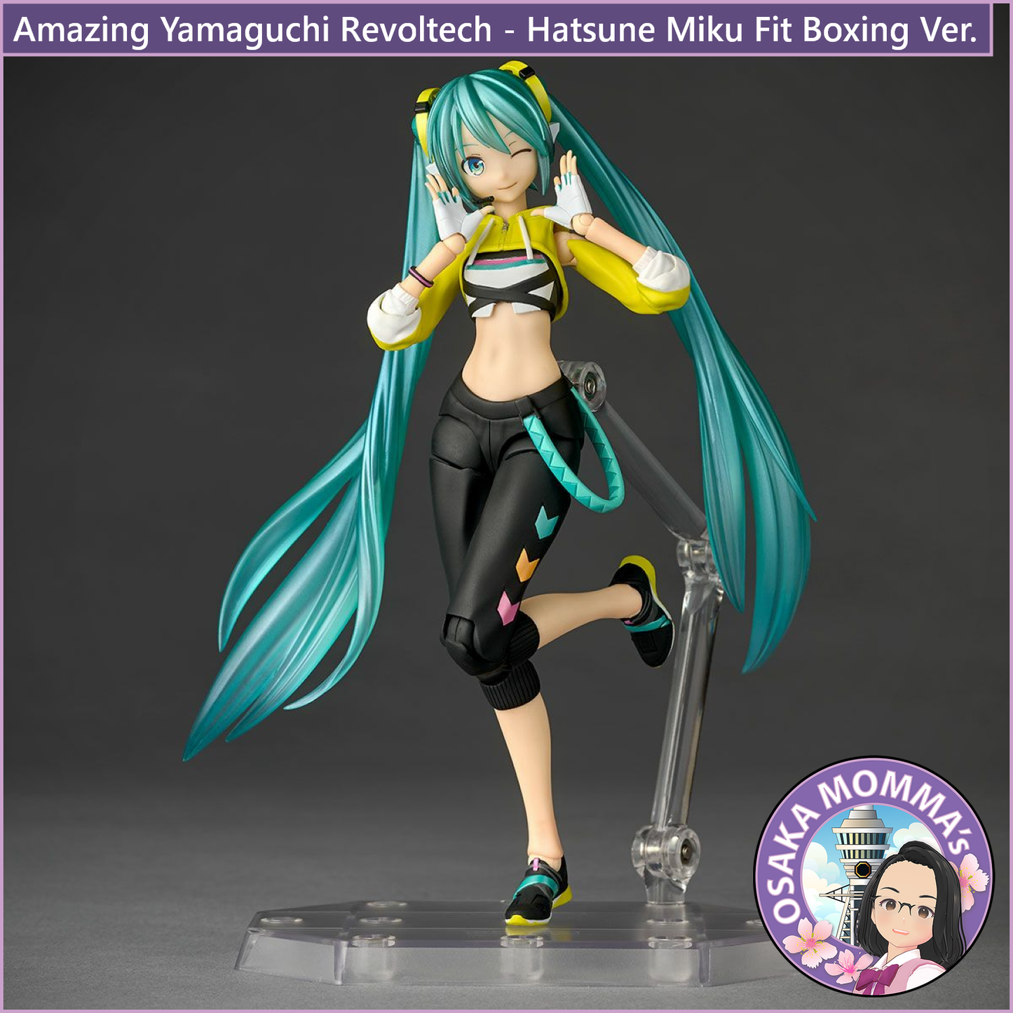 Amazing Yamaguchi Revoltech - Miku Hatsune - Fit Boxing Ver.【Jan.2026】