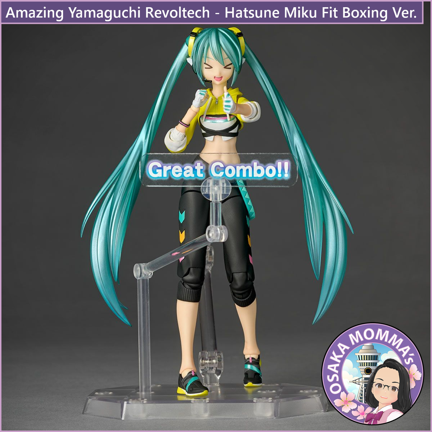 Amazing Yamaguchi Revoltech - Miku Hatsune - Fit Boxing Ver.【Jan.2026】