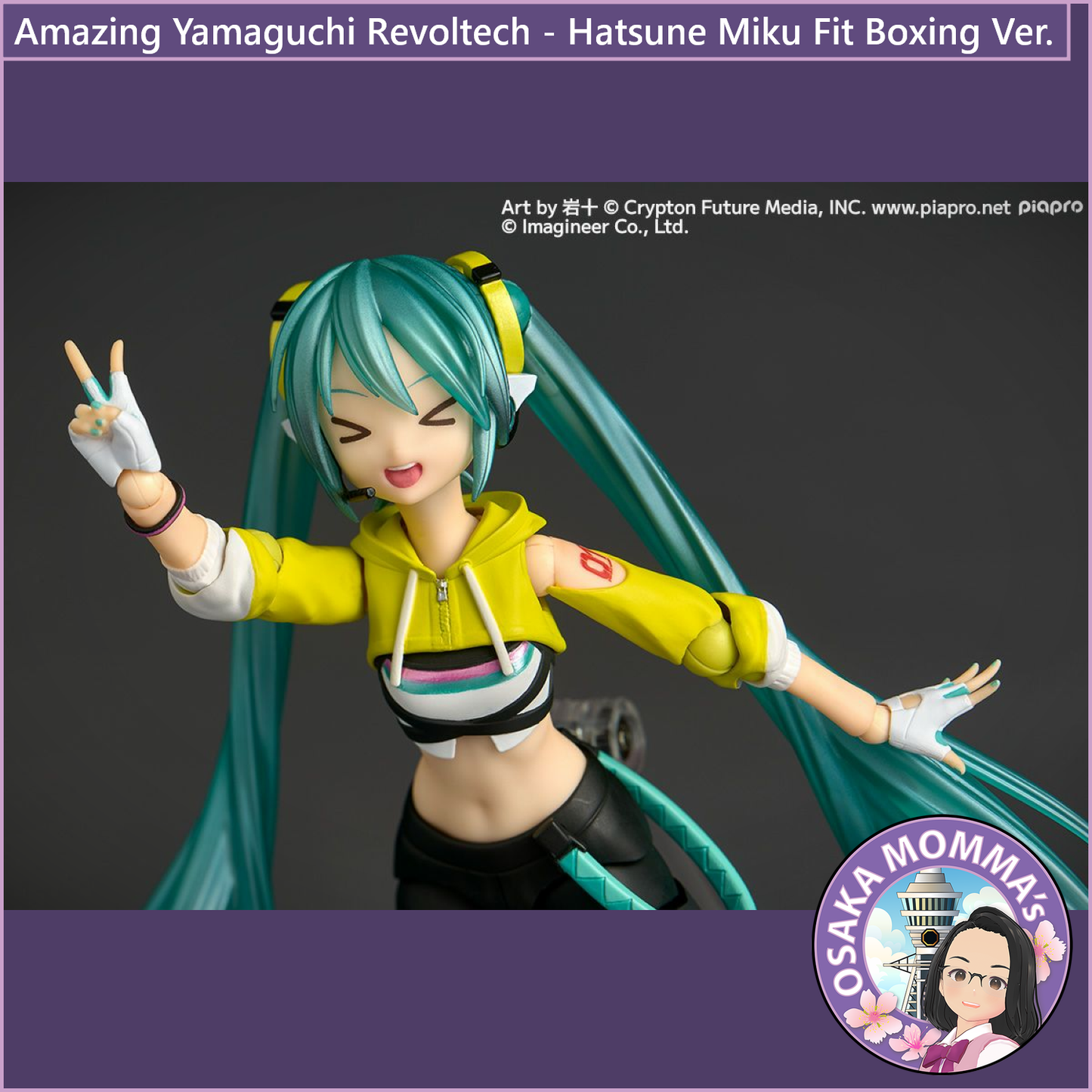 Amazing Yamaguchi Revoltech - Miku Hatsune - Fit Boxing Ver.【Jan.2026】