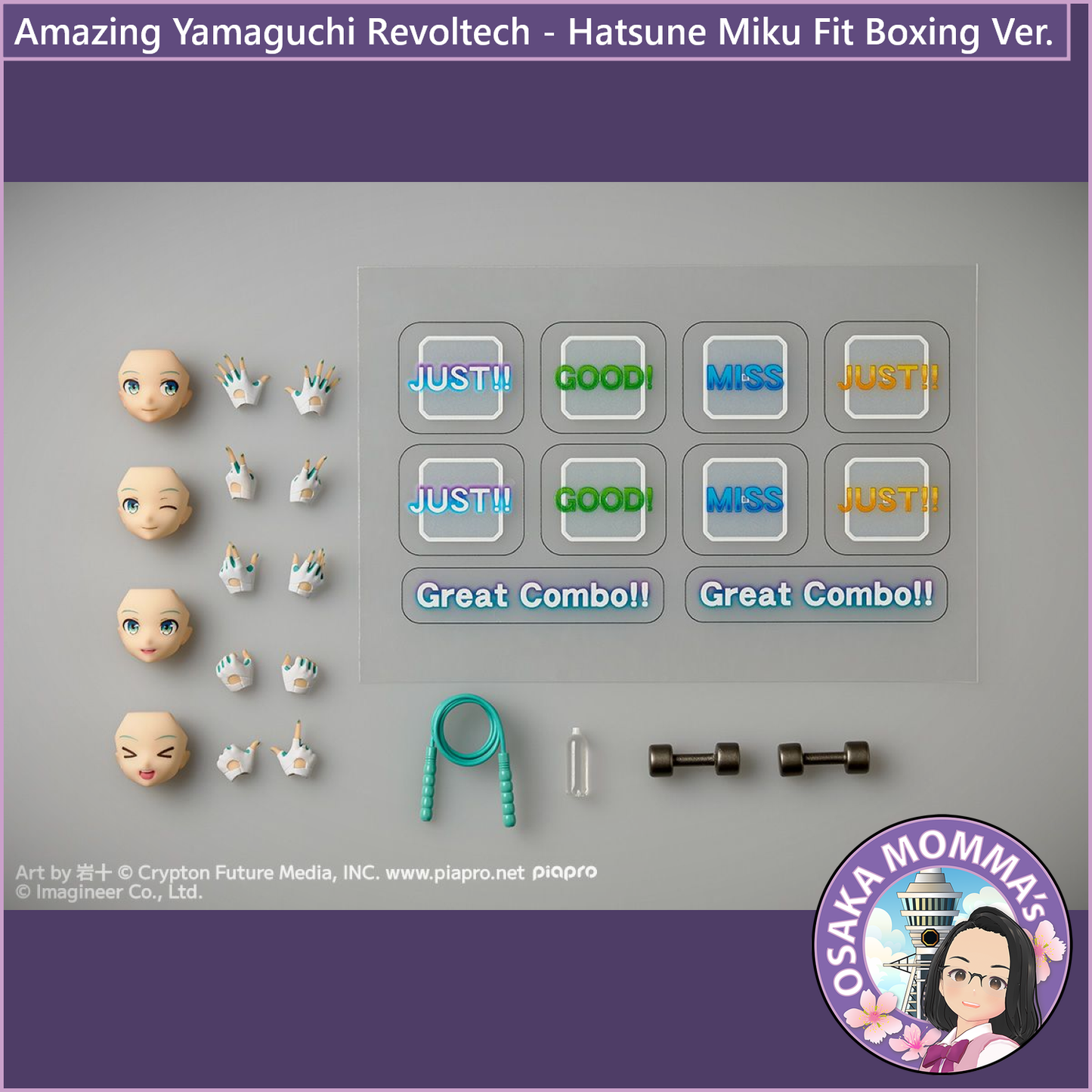 Amazing Yamaguchi Revoltech - Miku Hatsune - Fit Boxing Ver.【Jan.2026】