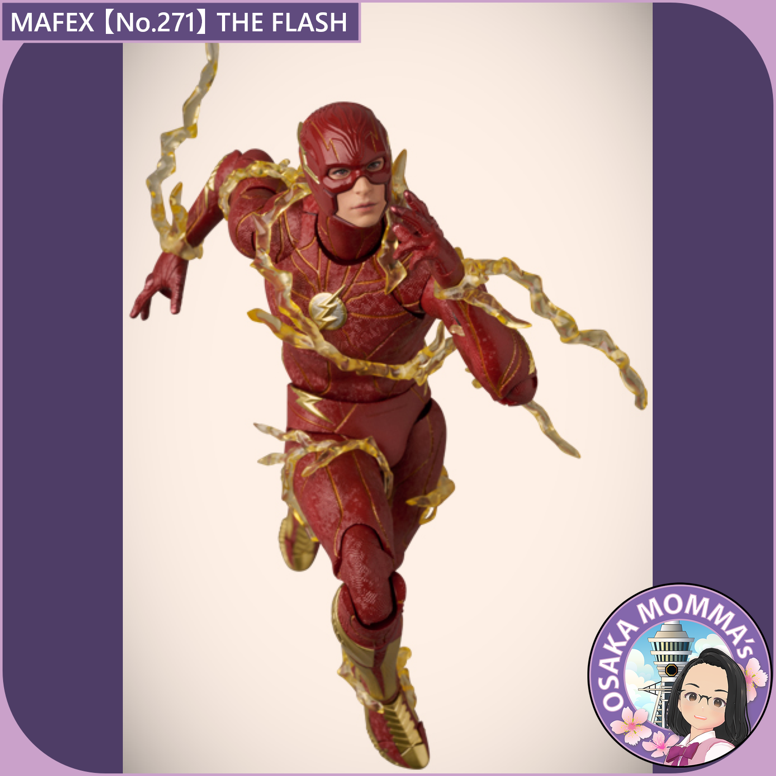 MAFEX 【No.271】THE FLASH – Osaka Momma's Japanese Goods MAFEX 【No.271】THE FLASH – Osaka Momma's Japanese Goods