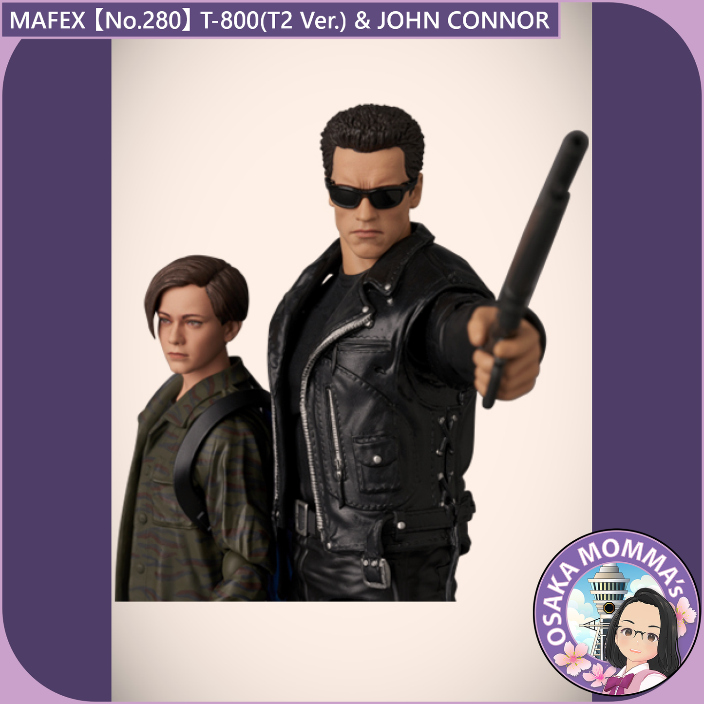 MAFEX 【No.280】T-800(T2 Ver.) & JOHN CONNOR【Apr, 2026】
