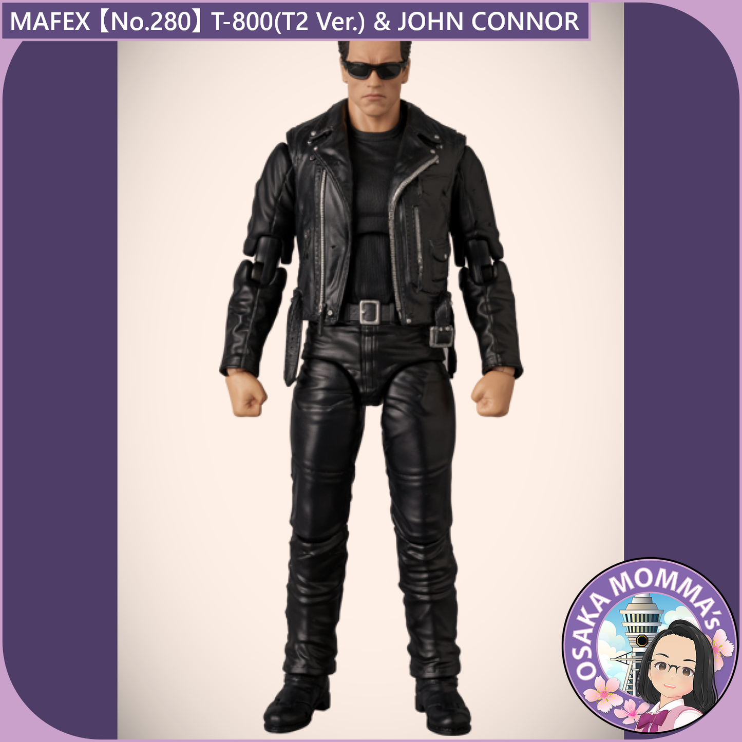 MAFEX 【No.280】T-800(T2 Ver.) & JOHN CONNOR【Apr, 2026】