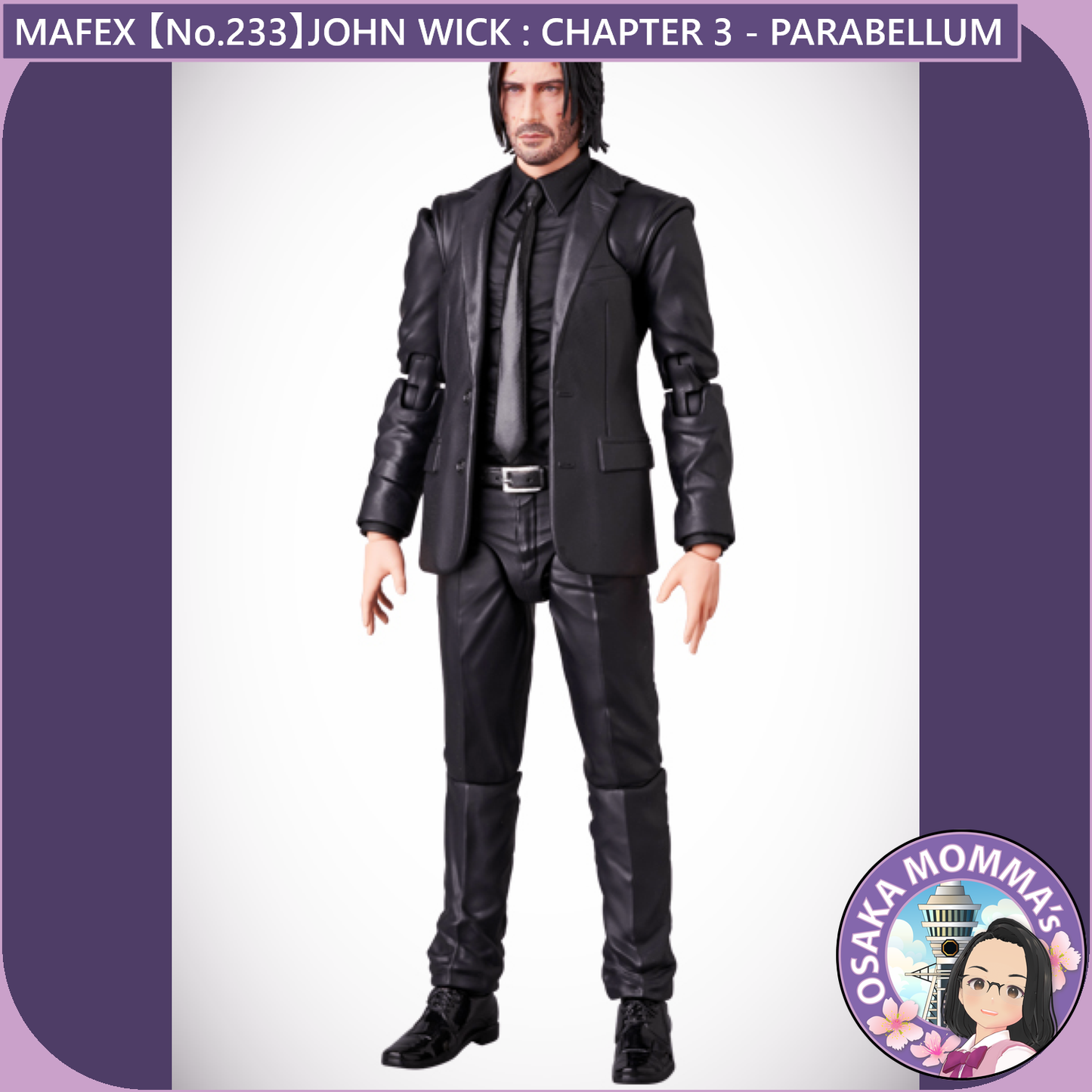 MAFEX 【No.233】JOHN WICK:CHAPTER 3 - PARABELLUM - JOHN WICK