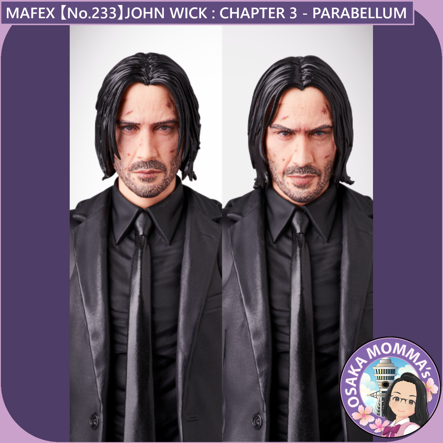 MAFEX 【No.233】JOHN WICK:CHAPTER 3 - PARABELLUM - JOHN WICK