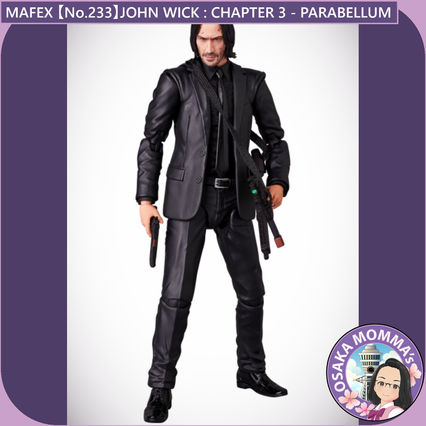 MAFEX 【No.233】JOHN WICK:CHAPTER 3 - PARABELLUM - JOHN WICK