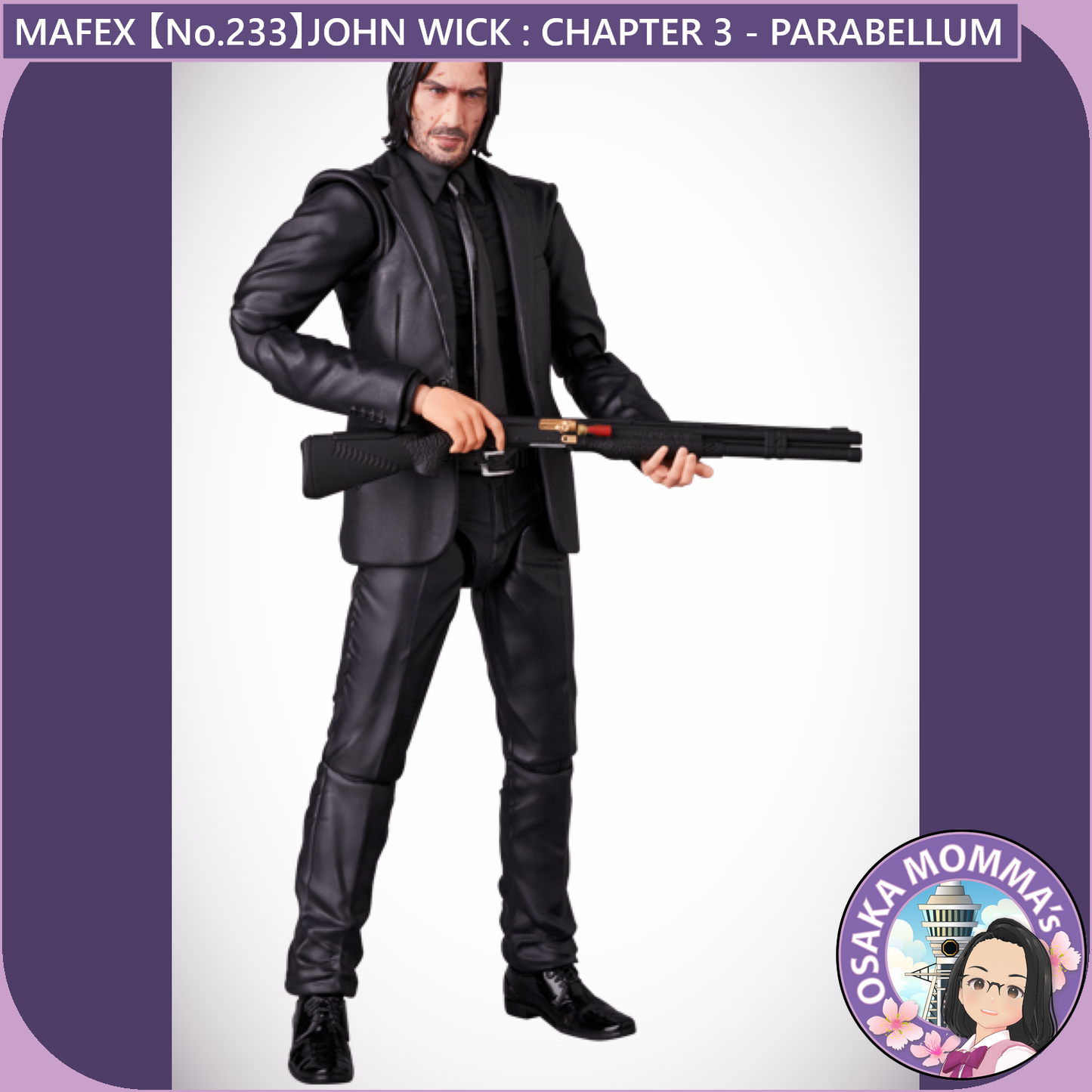 MAFEX 【No.233】JOHN WICK:CHAPTER 3 - PARABELLUM - JOHN WICK