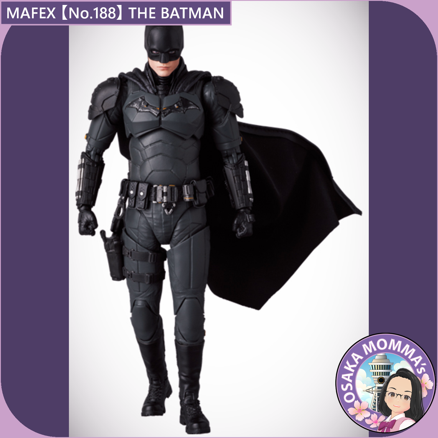 MAFEX【No.188】THE BATMAN – Osaka Momma's Japanese Goods MAFEX【No.188】THE BATMAN – Osaka Momma's Japanese Goods