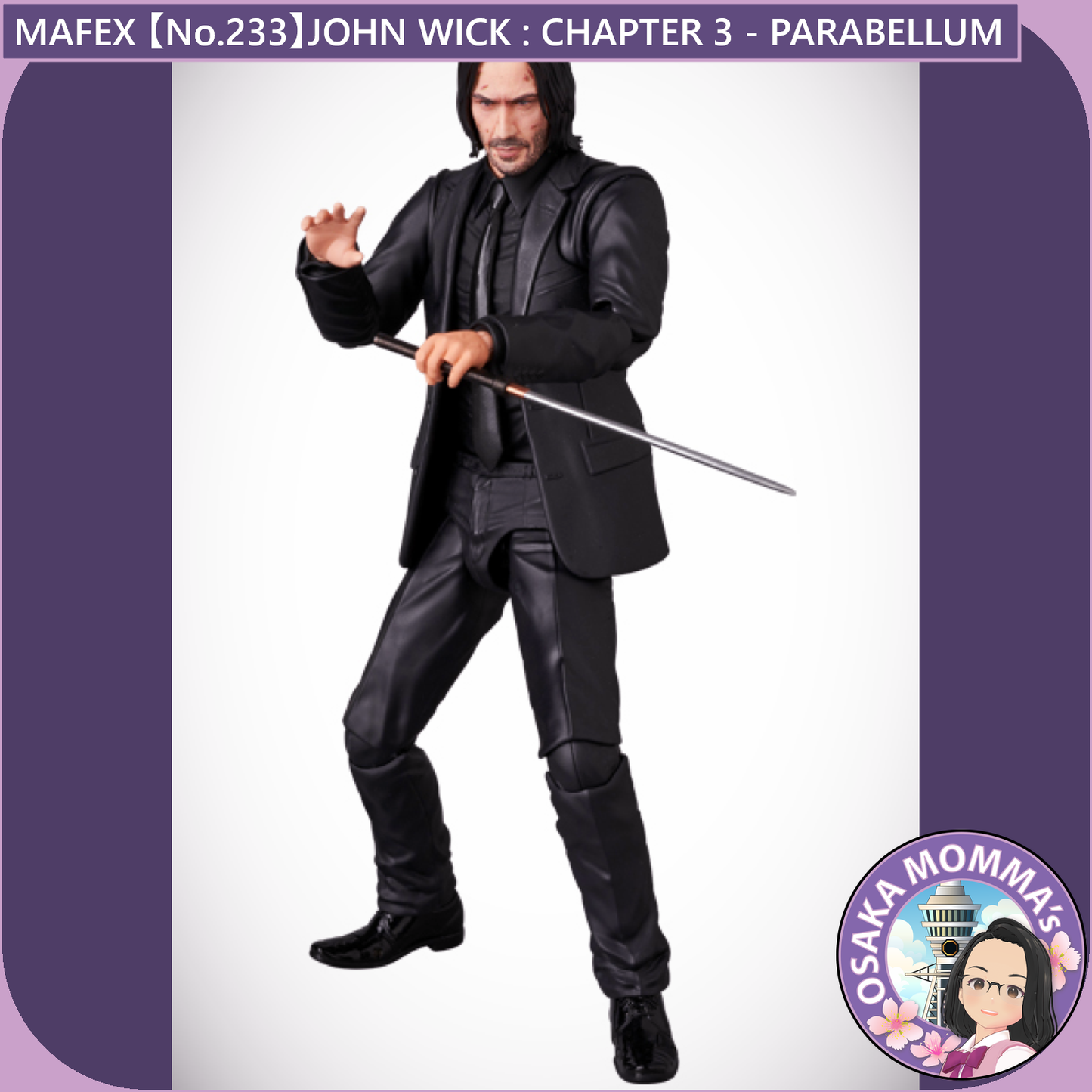 MAFEX 【No.233】JOHN WICK:CHAPTER 3 - PARABELLUM - JOHN WICK