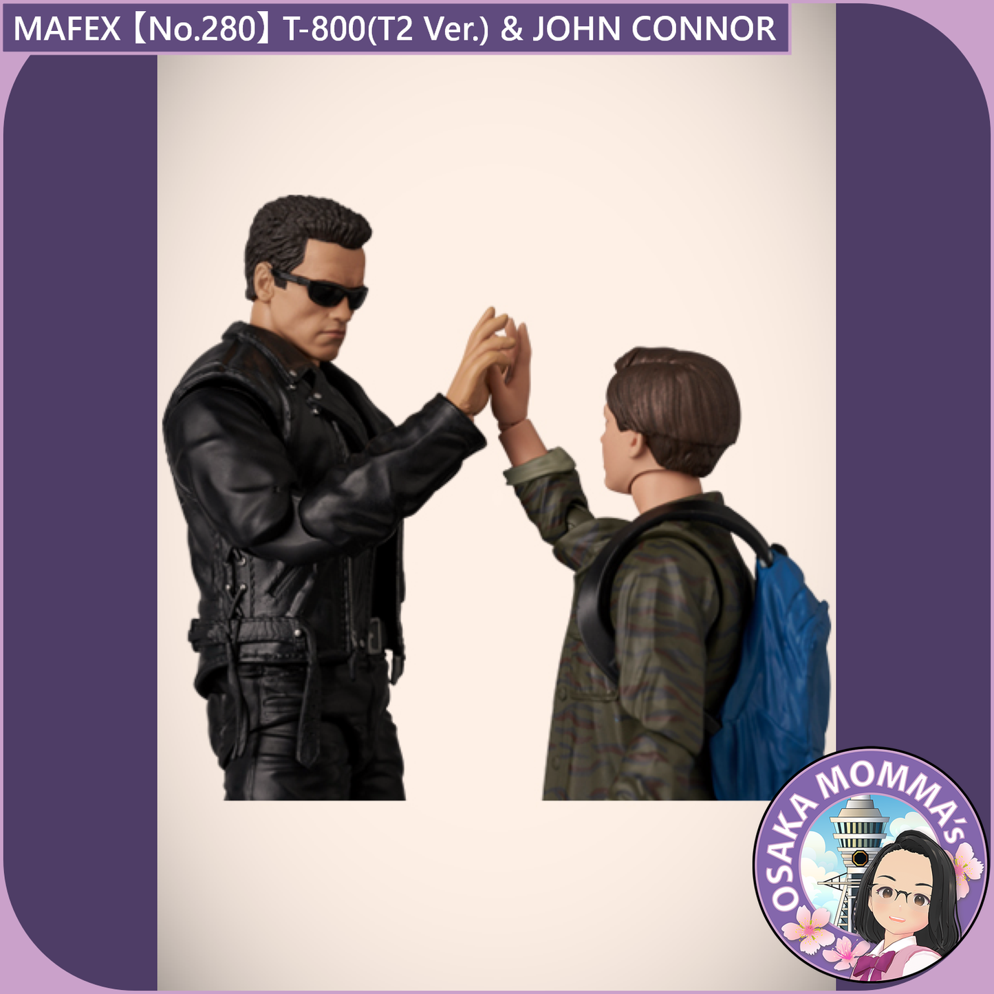 MAFEX 【No.280】T-800(T2 Ver.) & JOHN CONNOR【Apr, 2026】