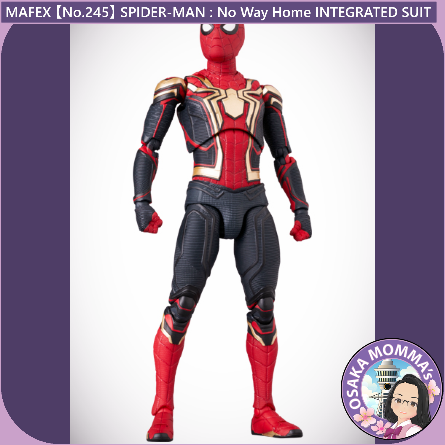 MAFEX 【No.245】SPIDER-MAN : No Way Home INTEGRATED SUIT – Osaka MAFEX 【No.245】SPIDER-MAN : No Way Home INTEGRATED SUIT – Osaka