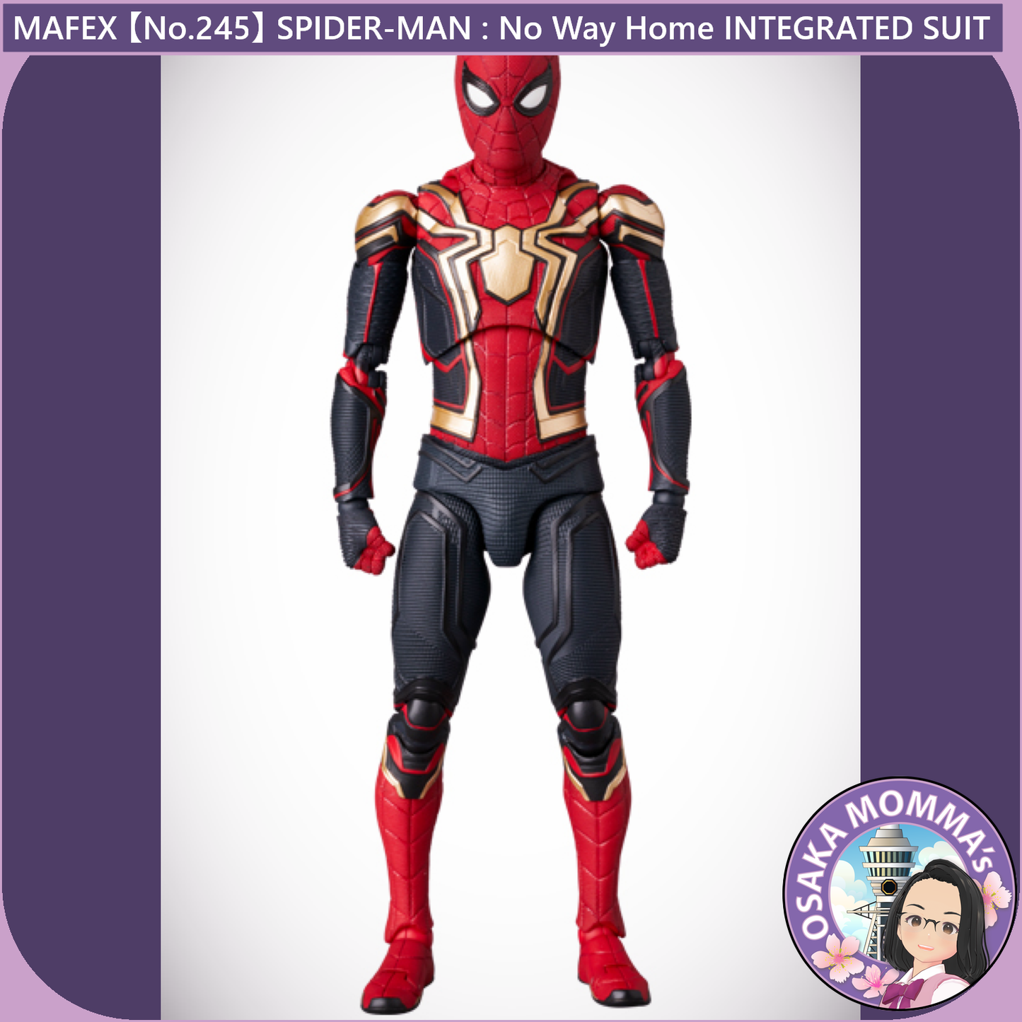 MAFEX 【No.245】SPIDER-MAN : No Way Home INTEGRATED SUIT【Sep.2025】