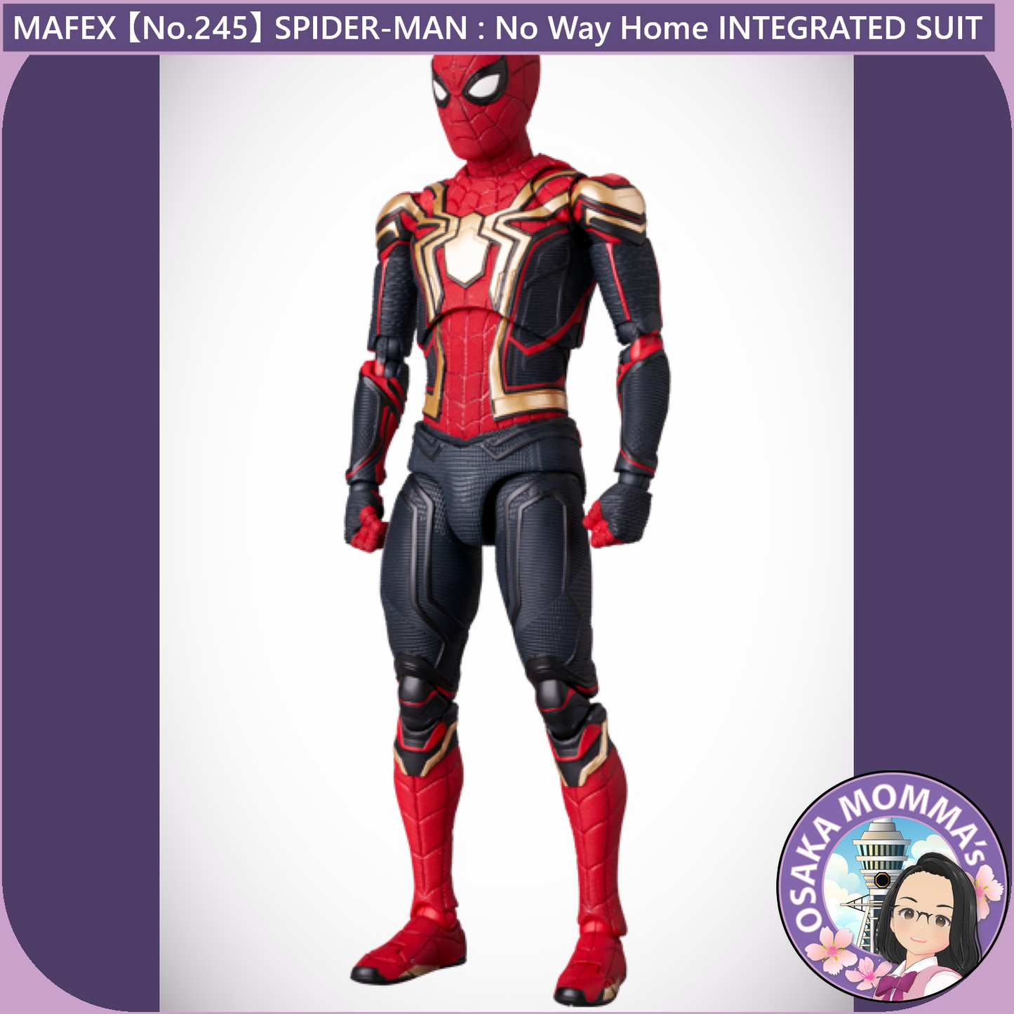 MAFEX 【No.245】SPIDER-MAN : No Way Home INTEGRATED SUIT【Sep.2025】