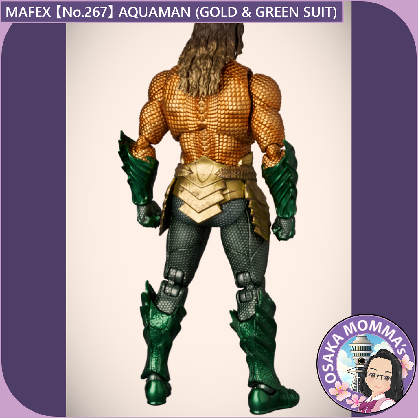 MAFEX 【No.267】AQUAMAN(GOLD & GREEN SUIT)【Dec.2025】