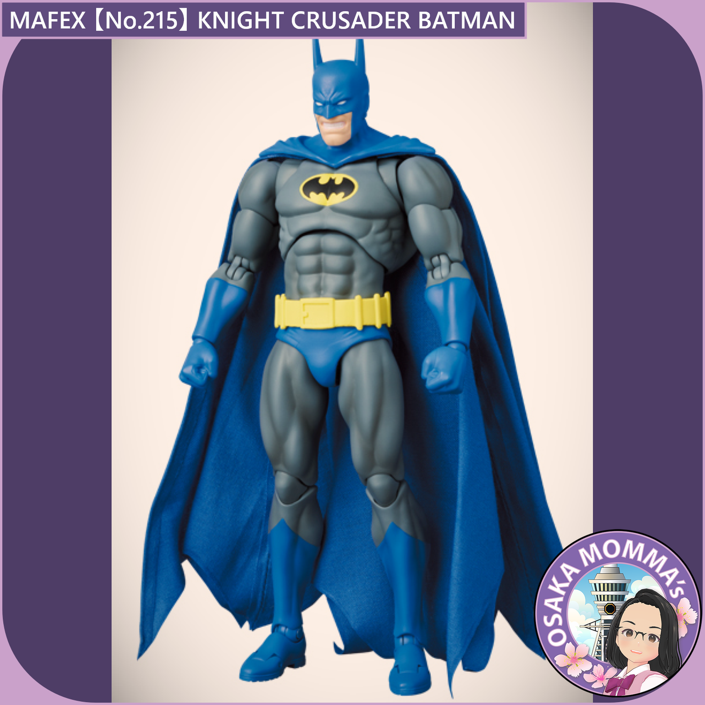 MAFEX【No.215】KNIGHT CRUSADER BATMAN