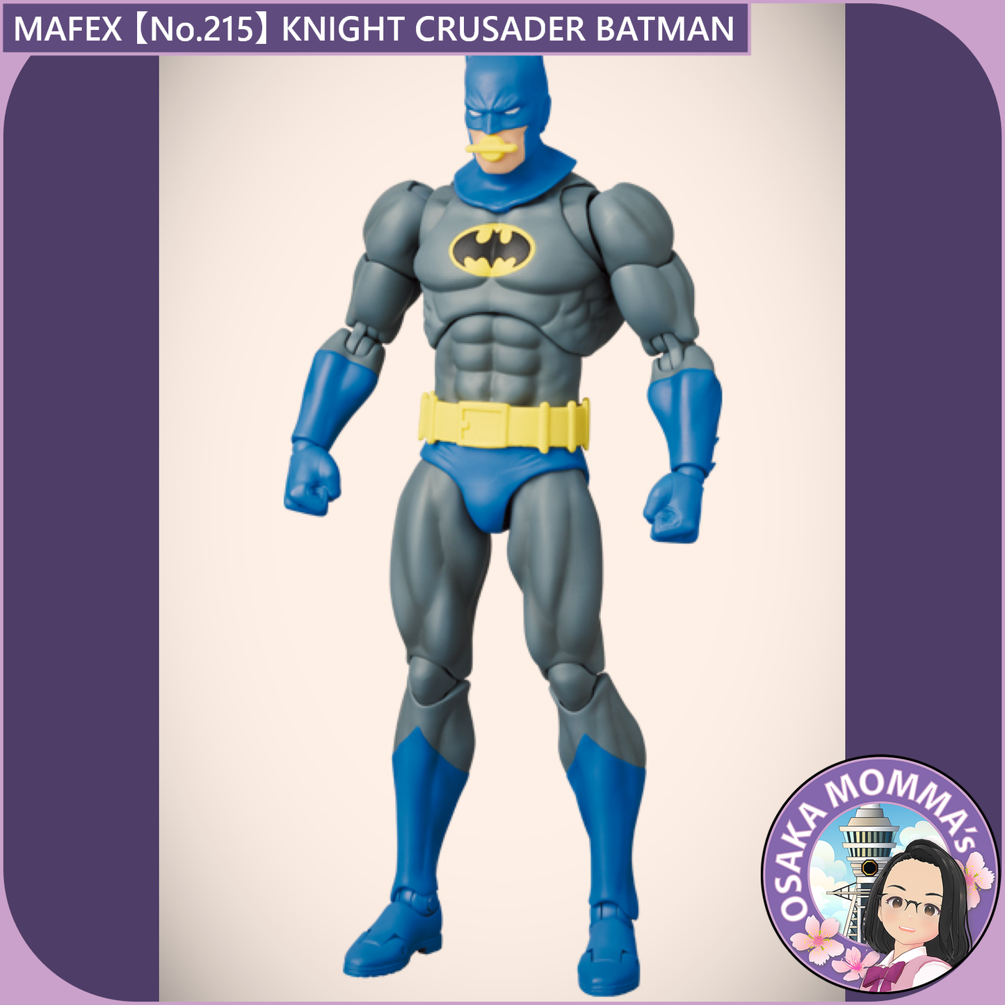 MAFEX【No.215】KNIGHT CRUSADER BATMAN