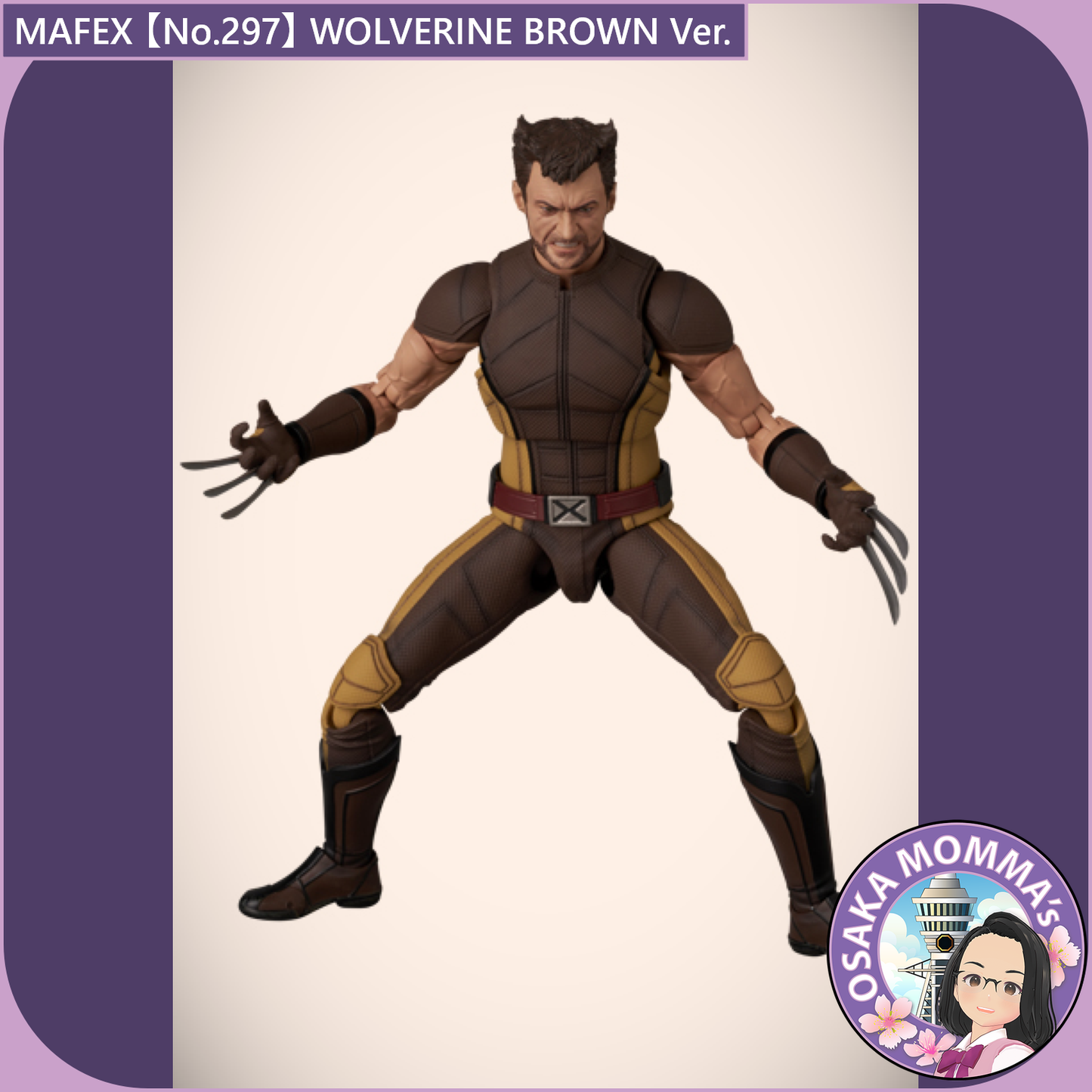 MAFEX 【No.297】WOLVERINE BROWN Ver.【Oct.2026】