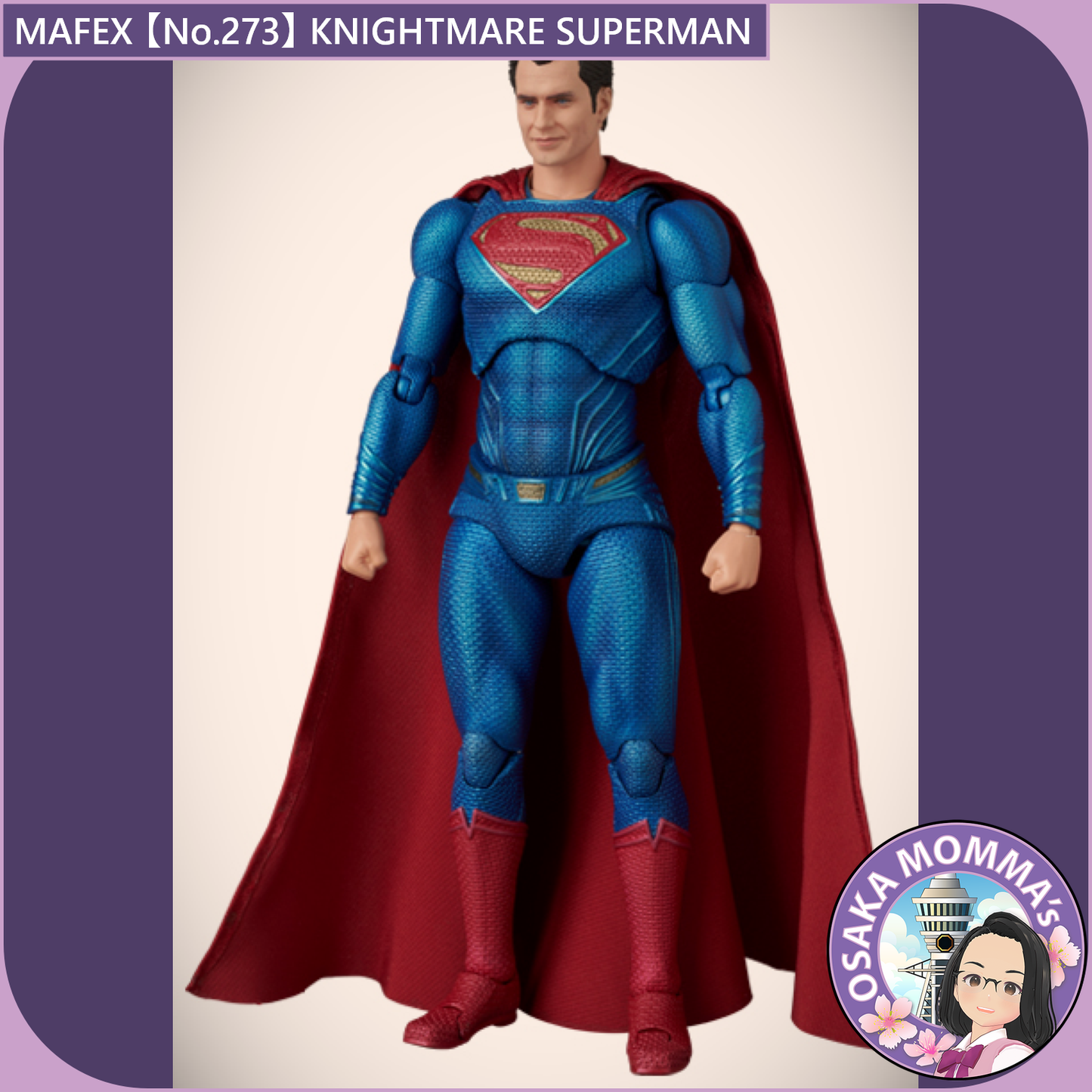 MAFEX 【No.273】KNIGHTMARE SUPERMAN (ZACK SNYDER'S JUSTICE LEAGUE Ver.)【Feb.2026】