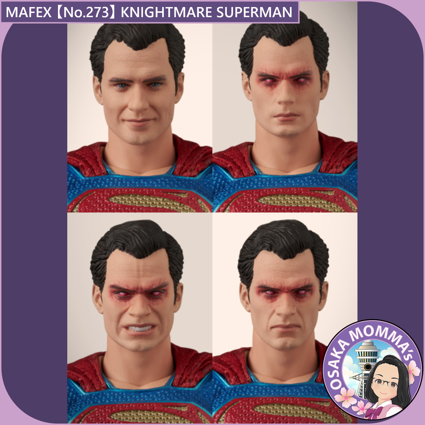 MAFEX 【No.273】KNIGHTMARE SUPERMAN (ZACK SNYDER'S JUSTICE LEAGUE Ver.)【Feb.2026】