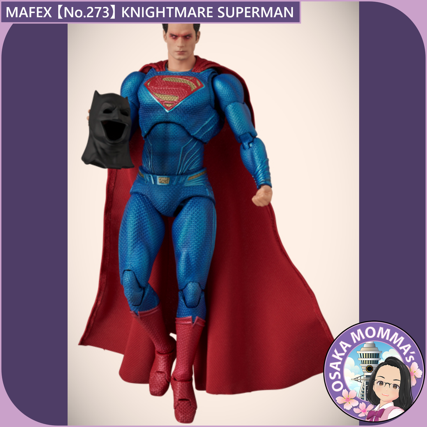 MAFEX 【No.273】KNIGHTMARE SUPERMAN (ZACK SNYDER'S JUSTICE LEAGUE Ver.)【Feb.2026】
