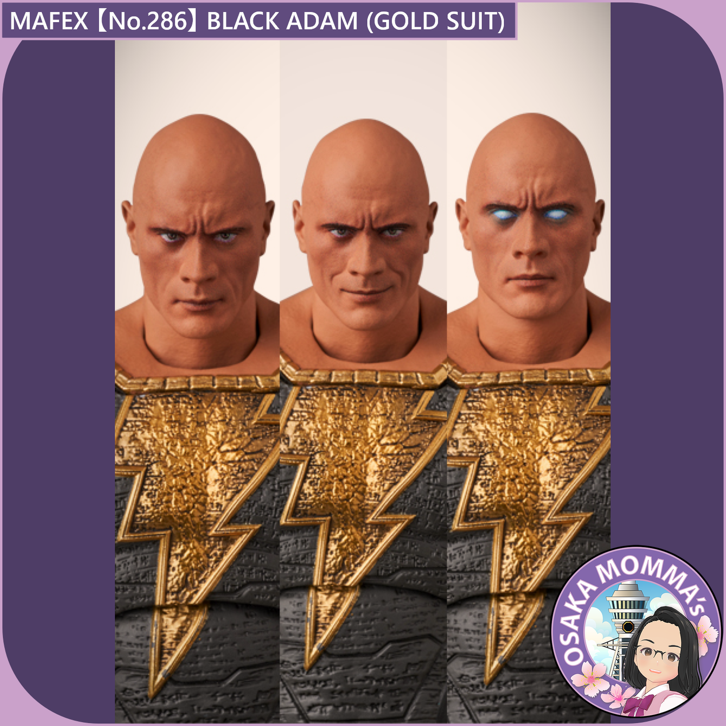 MAFEX 【No.286】BLACK ADAM(GOLD SUIT)【Jun. 2026 】