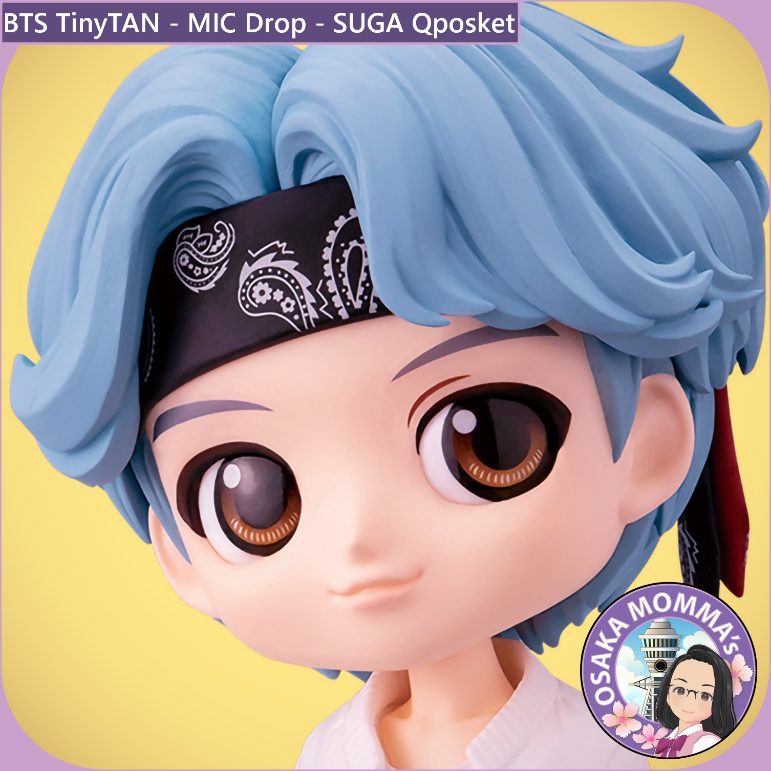 TinyTAN (MIC Drop) SUGA Qposket – Osaka Momma's Japanese Goods