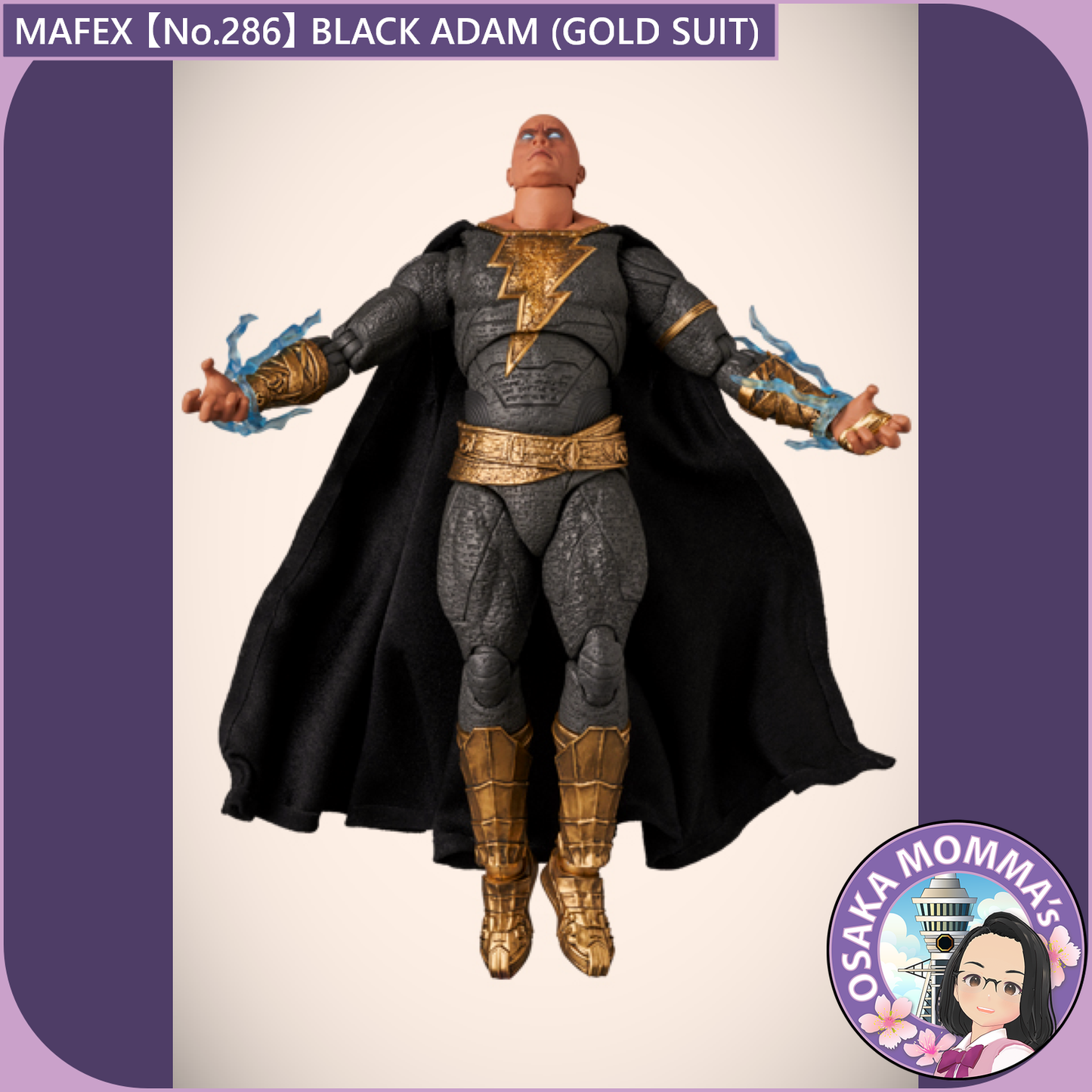 MAFEX 【No.286】BLACK ADAM(GOLD SUIT)【Jun. 2026 】