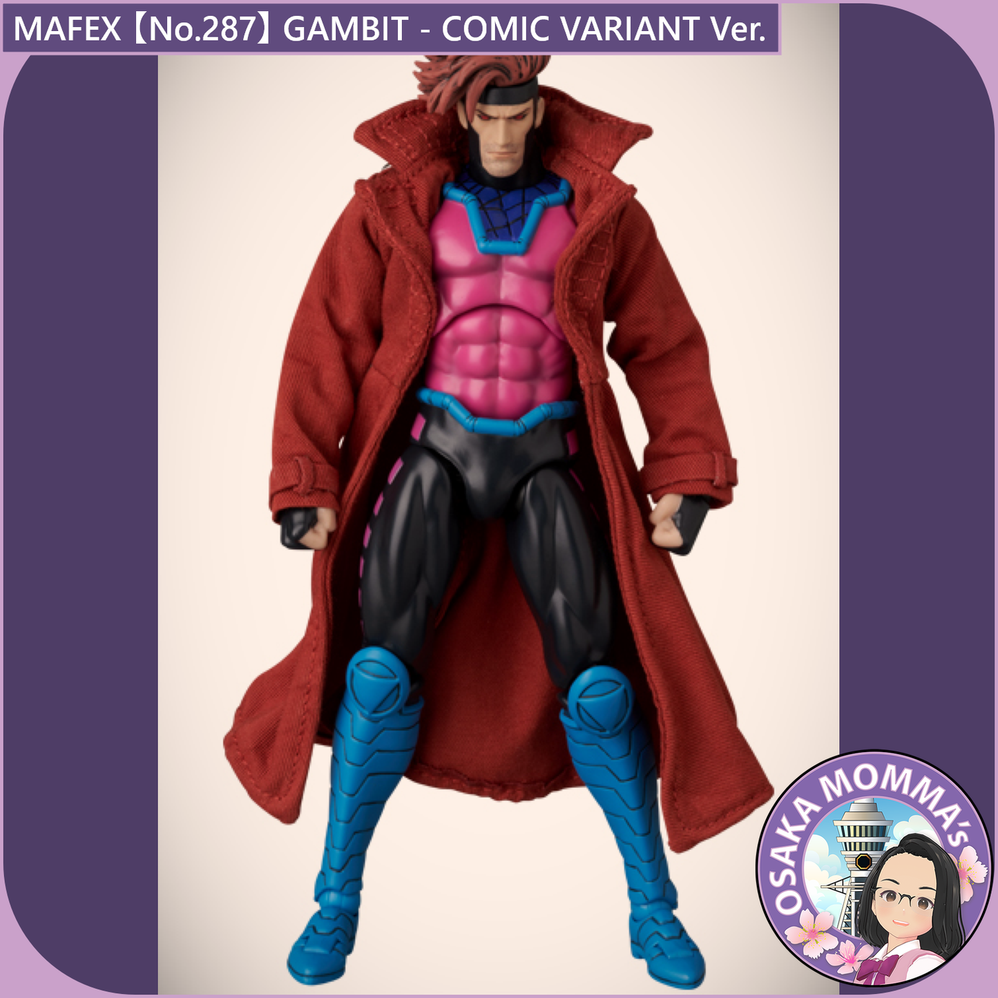 MAFEX 【No.287】GAMBIT (COMIC VARIANT Ver.)【Jan. 2026 】