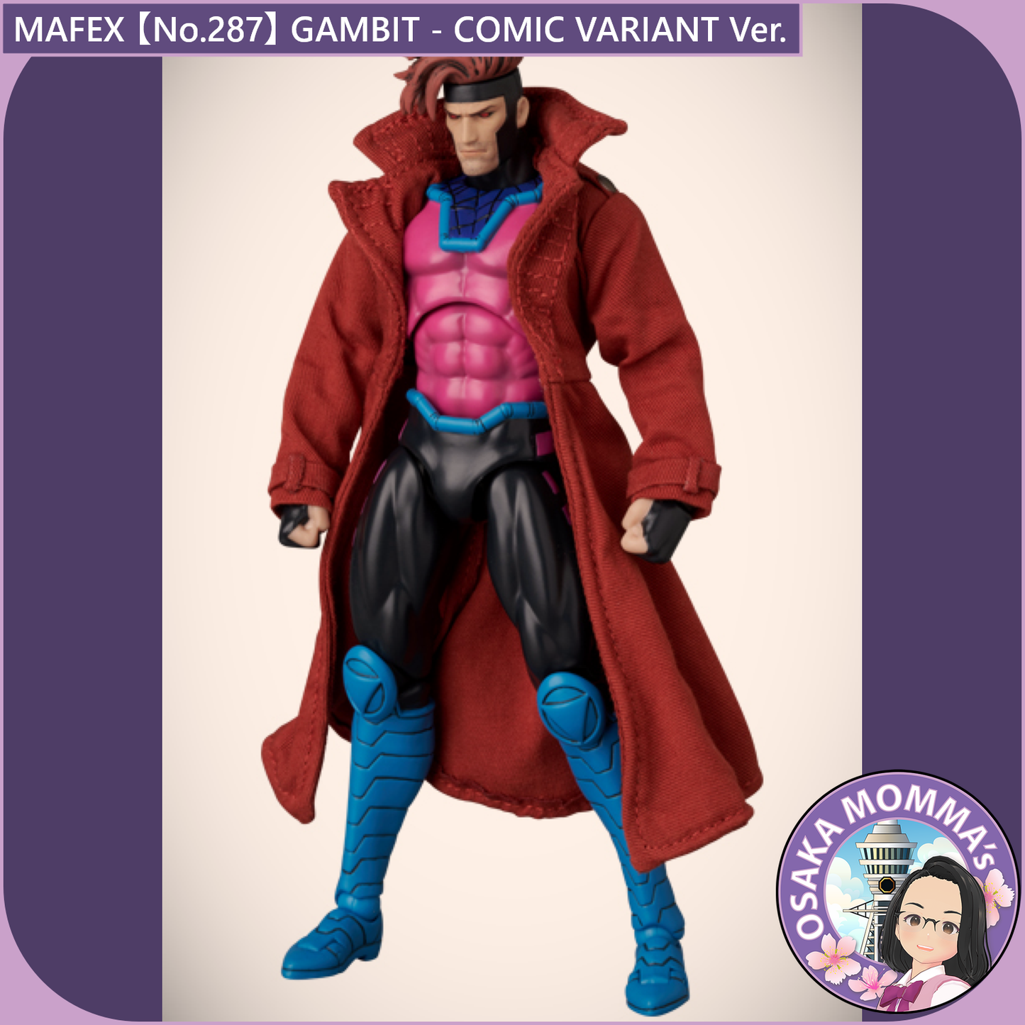MAFEX 【No.287】GAMBIT (COMIC VARIANT Ver.)【Jan. 2026 】