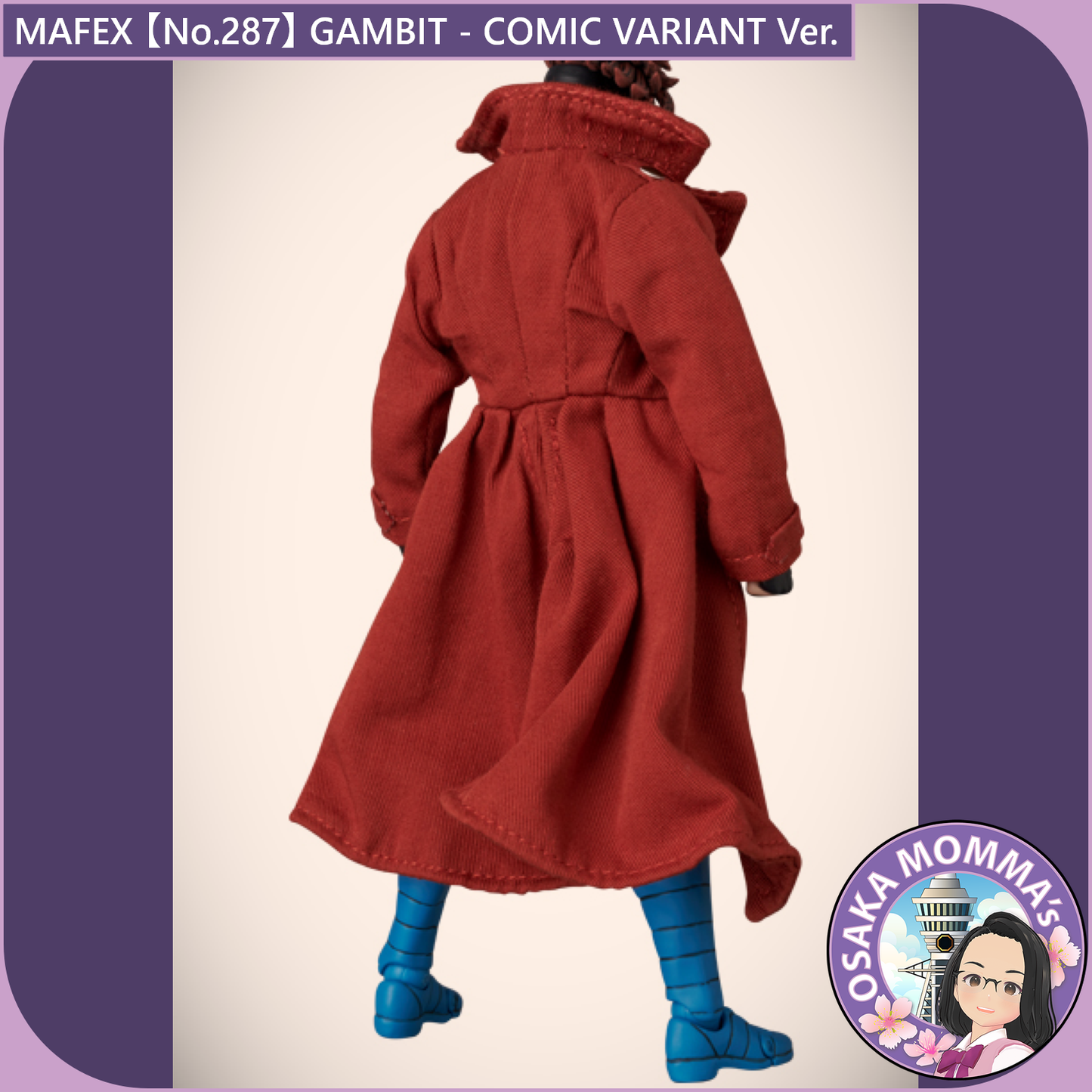 MAFEX 【No.287】GAMBIT (COMIC VARIANT Ver.)【Jan. 2026 】