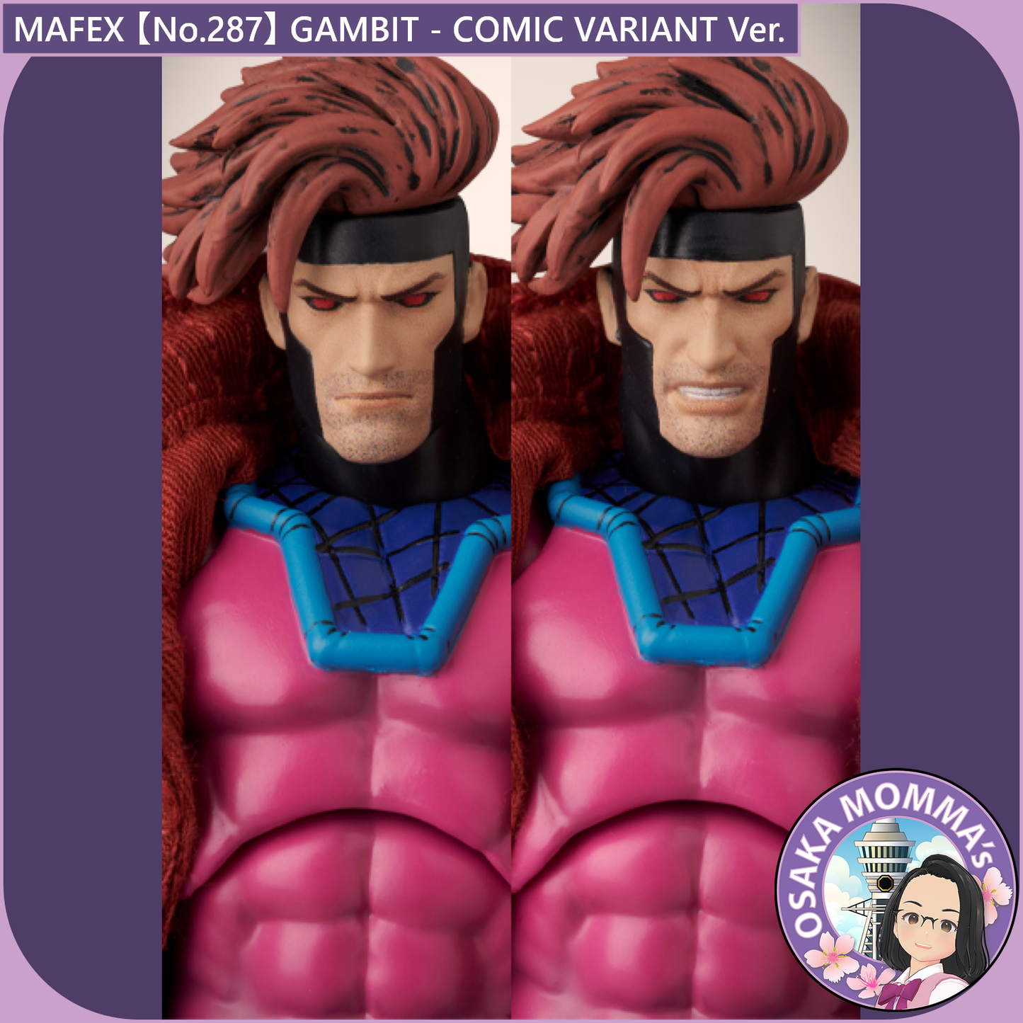 MAFEX 【No.287】GAMBIT (COMIC VARIANT Ver.)【Jan. 2026 】