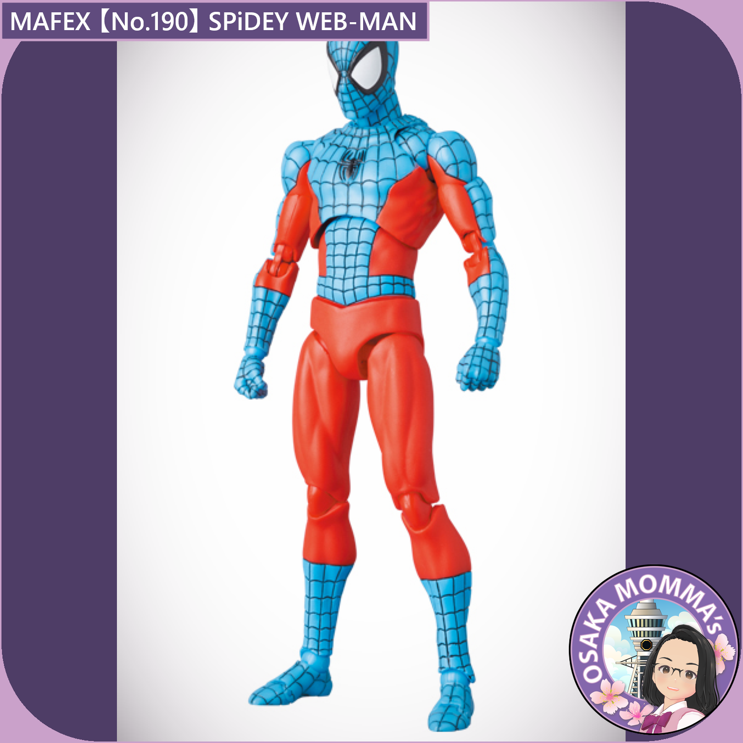 アメコミ MAFEX No.190 WEB-MAN MARVEL MAFEX No.190 WEB-MAN H155mm Action Figure SPIDER-MAN Medicom