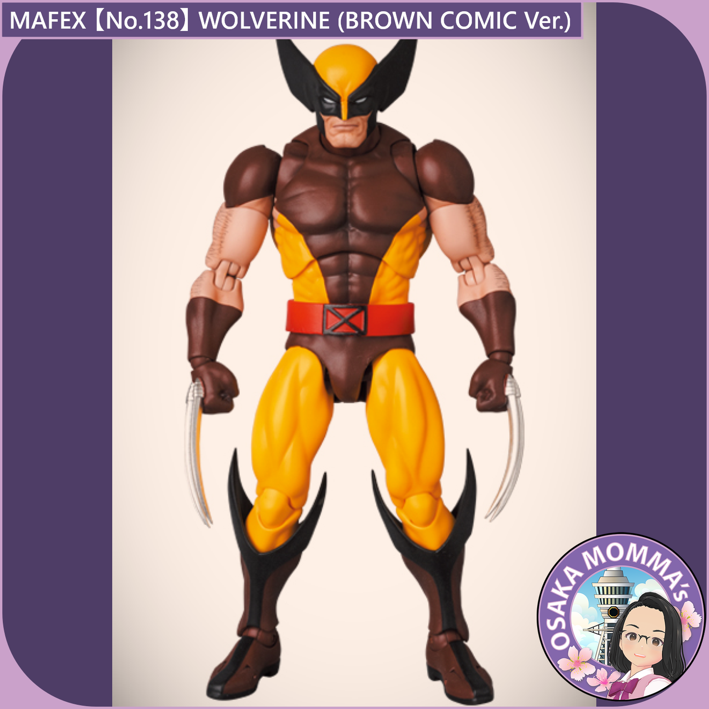 MAFEX 【No.138】WOLVERINE (BROWN COMIC Ver.)