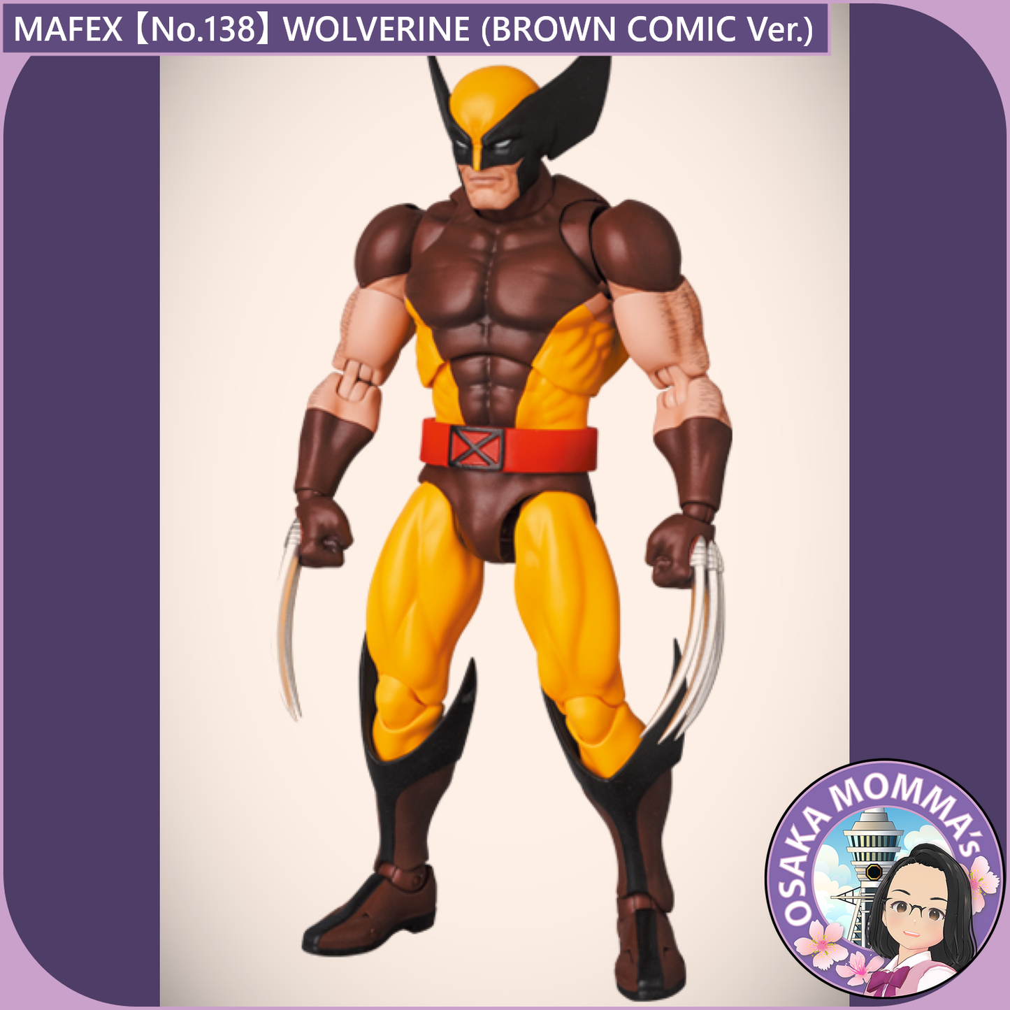 MAFEX 【No.138】WOLVERINE (BROWN COMIC Ver.)