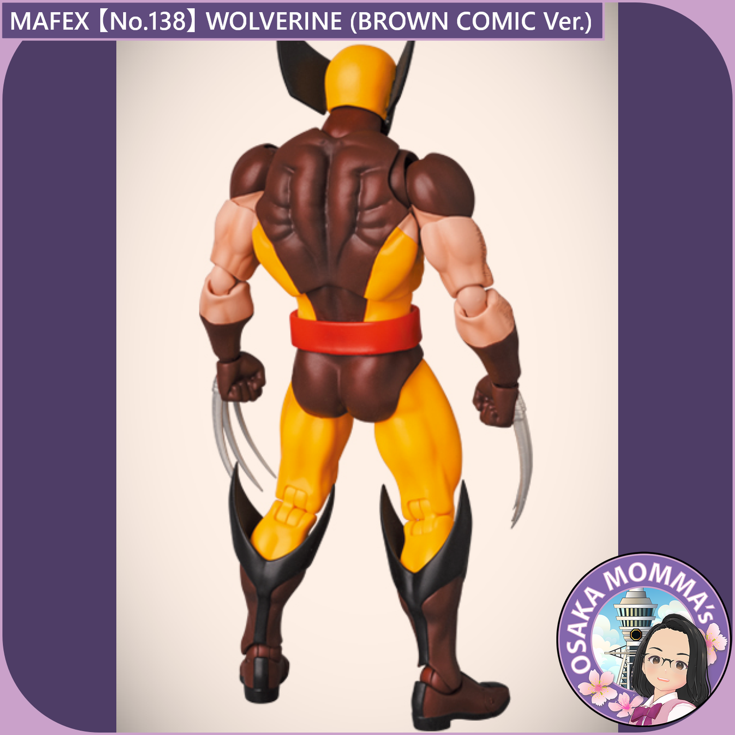 MAFEX 【No.138】WOLVERINE (BROWN COMIC Ver.)