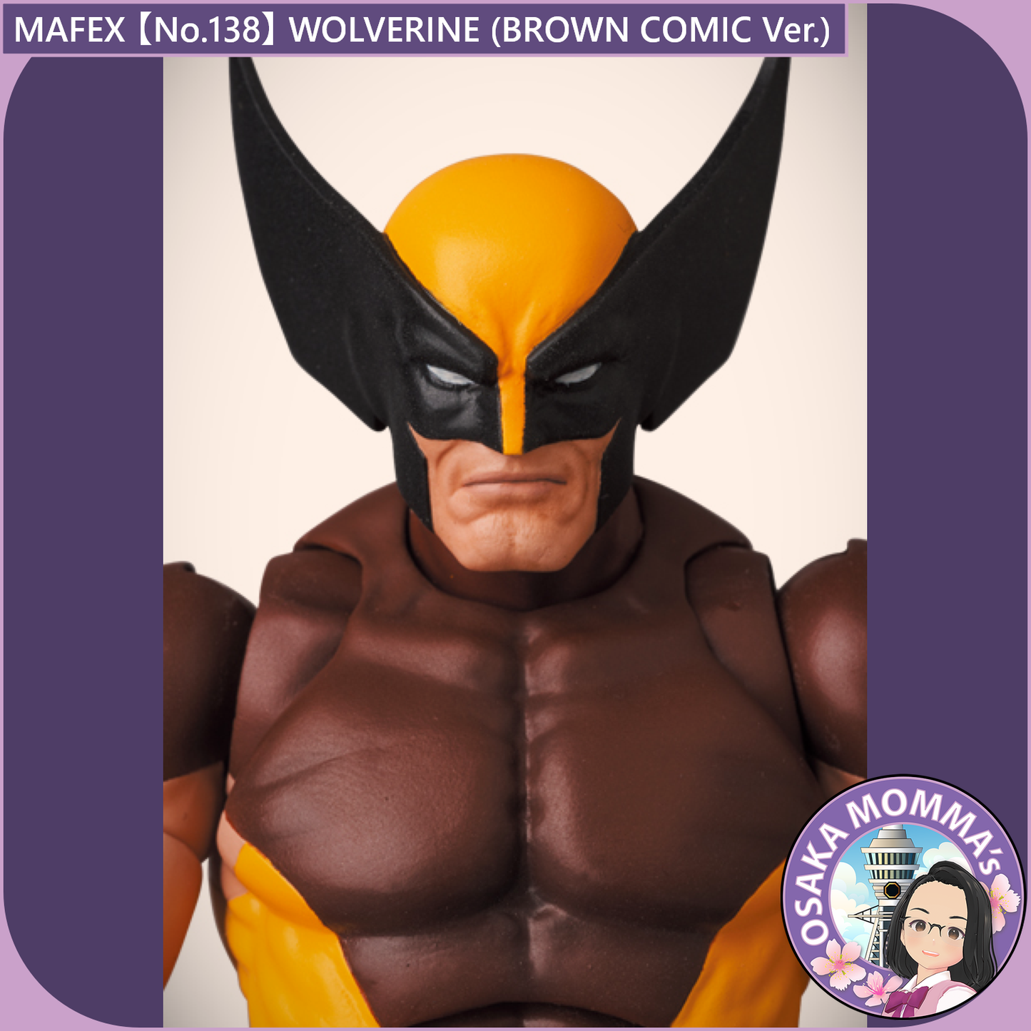 MAFEX 【No.138】WOLVERINE (BROWN COMIC Ver.)