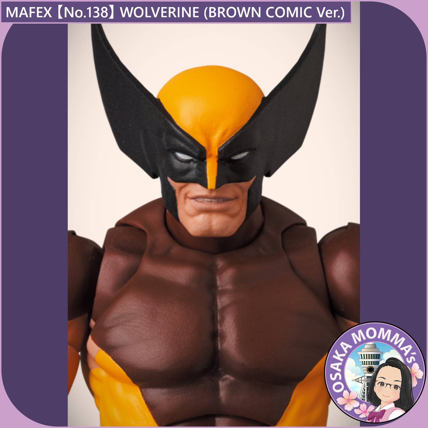 MAFEX 【No.138】WOLVERINE (BROWN COMIC Ver.)