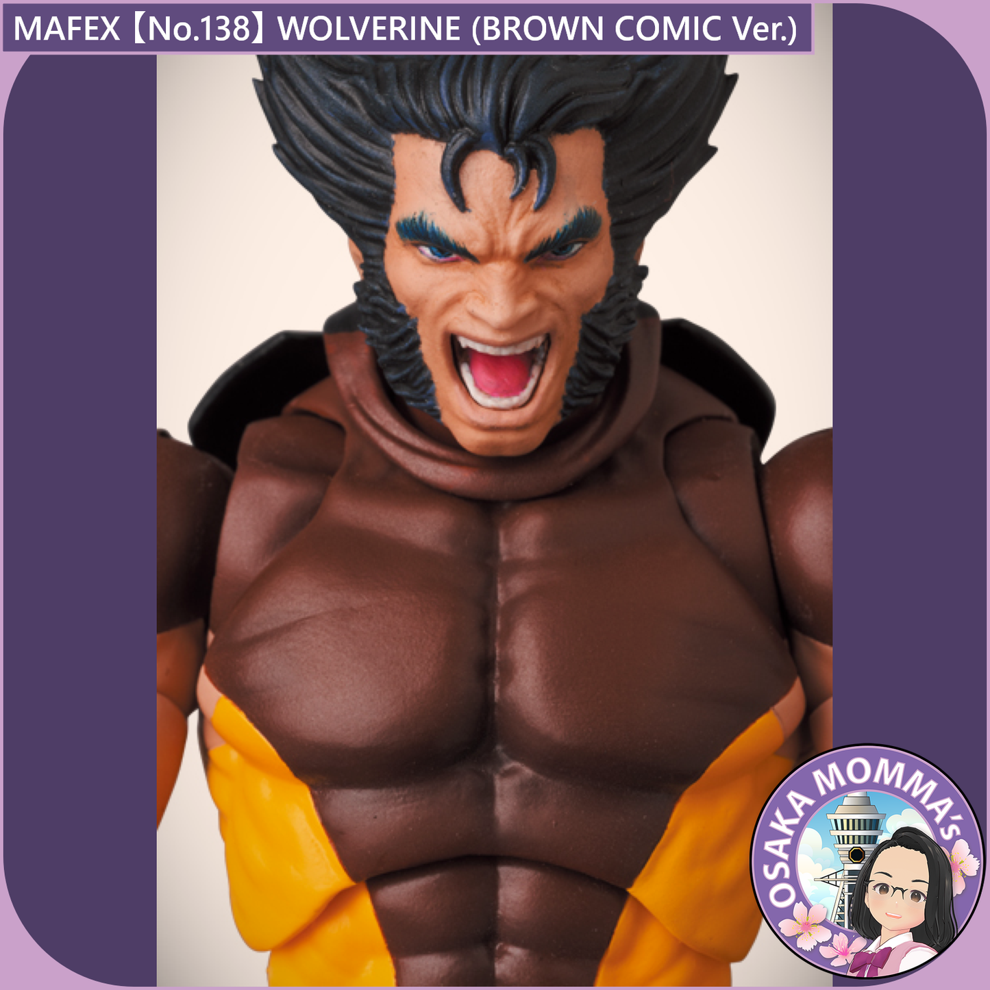 MAFEX 【No.138】WOLVERINE (BROWN COMIC Ver.)