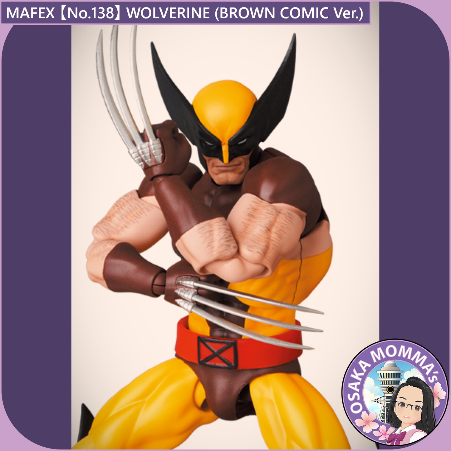 MAFEX 【No.138】WOLVERINE (BROWN COMIC Ver.)