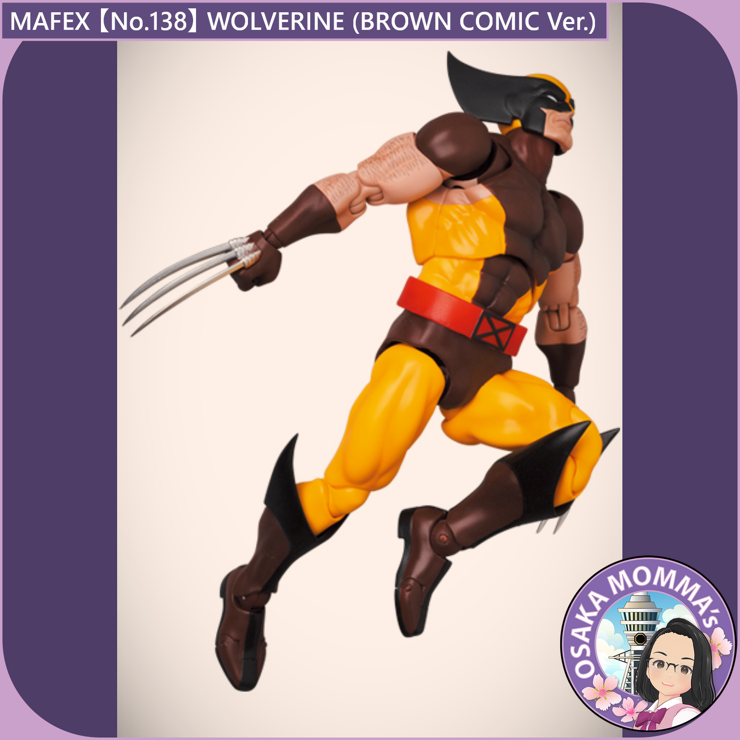 MAFEX 【No.138】WOLVERINE (BROWN COMIC Ver.)