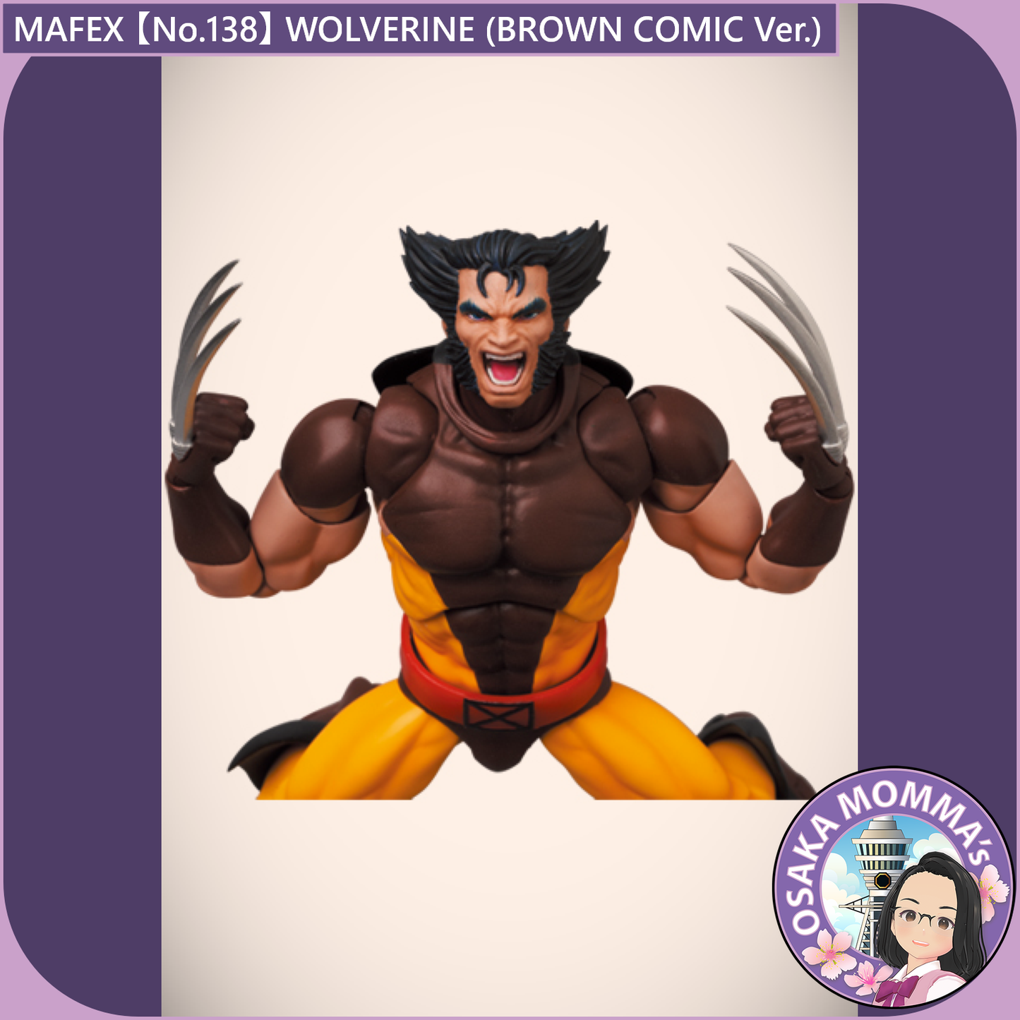 MAFEX 【No.138】WOLVERINE (BROWN COMIC Ver.)