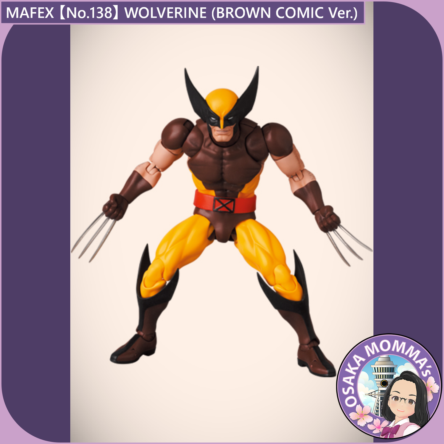 MAFEX 【No.138】WOLVERINE (BROWN COMIC Ver.)