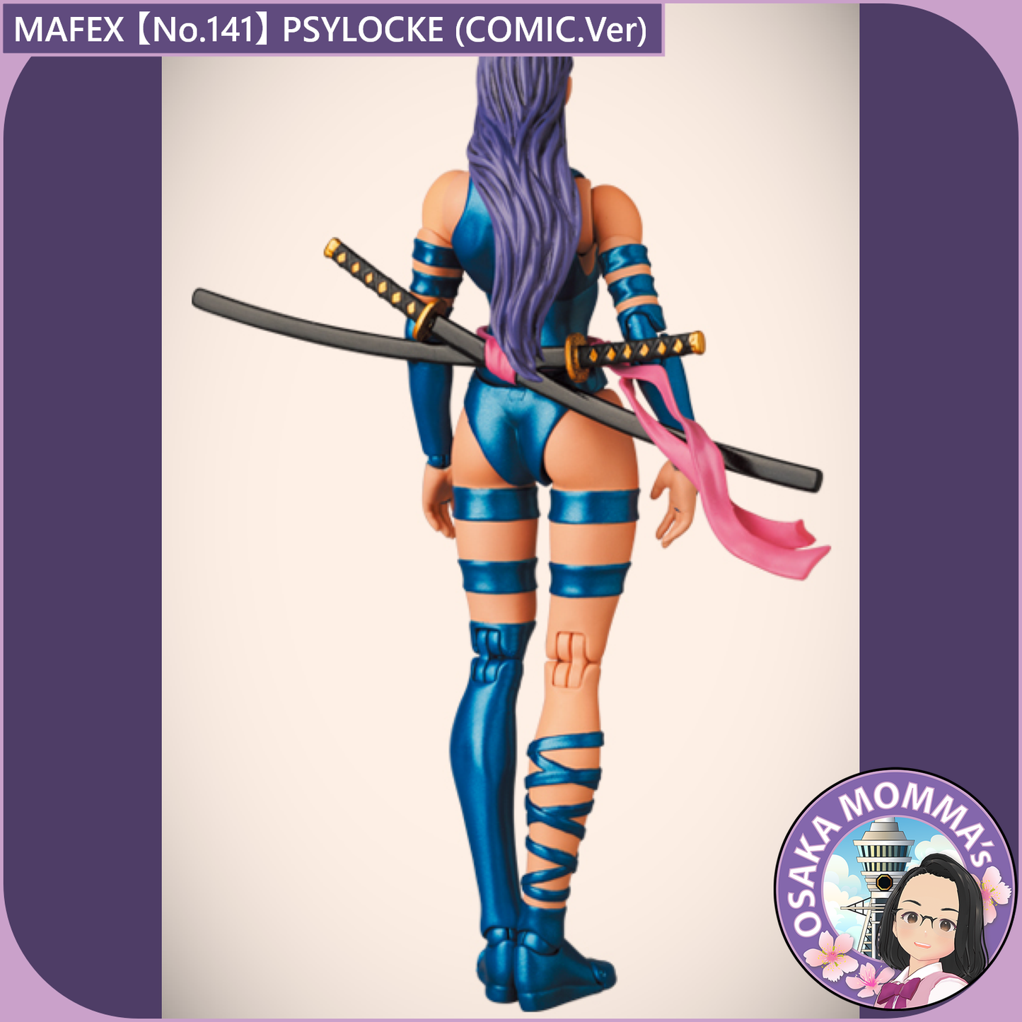MAFEX 【No.141】PSYLOCKE(COMIC Ver.)【Pre-Owned】