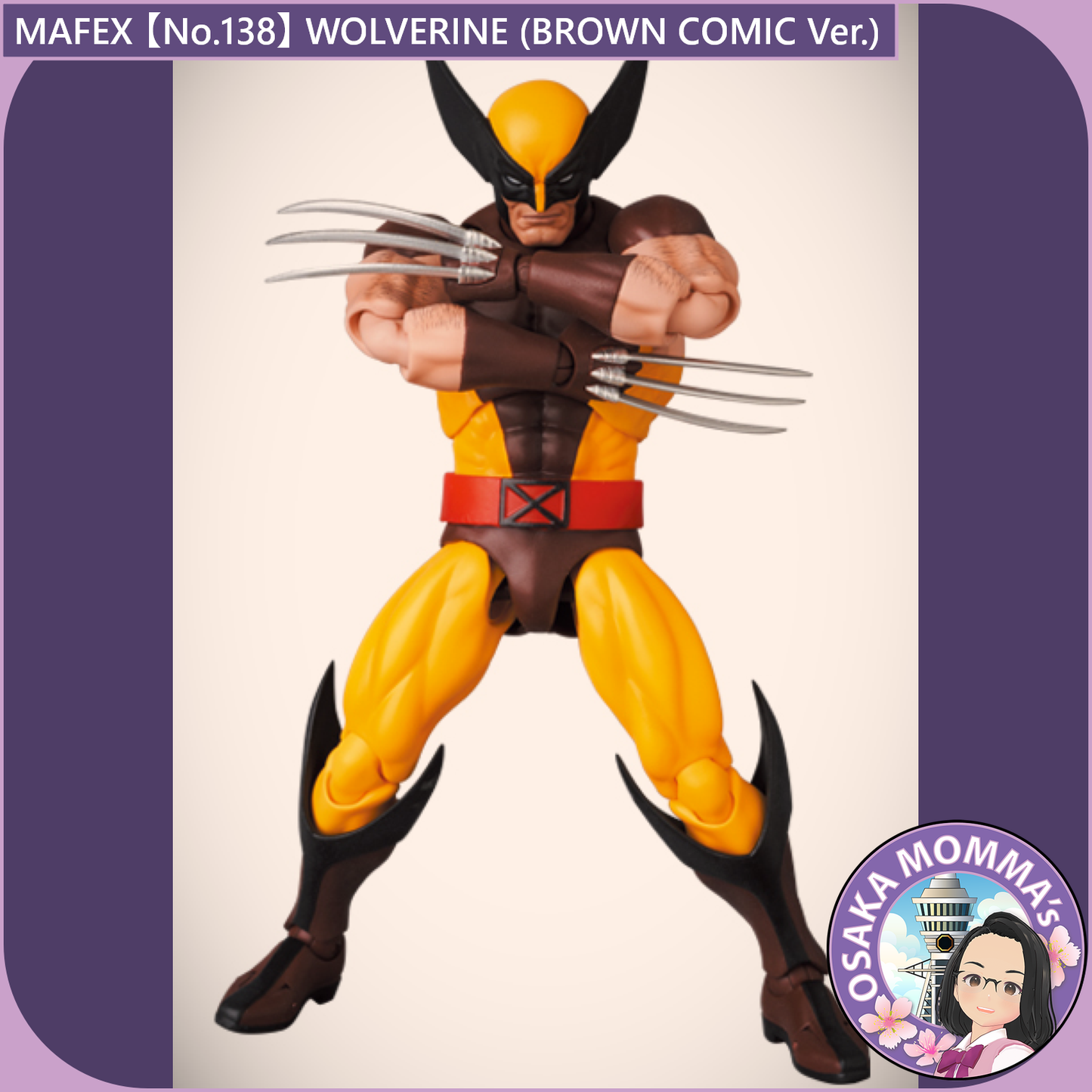 MAFEX 【No.138】WOLVERINE (BROWN COMIC Ver.)