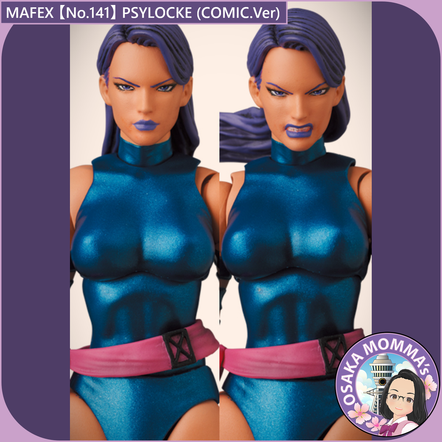 MAFEX 【No.141】PSYLOCKE(COMIC Ver.)【Pre-Owned】